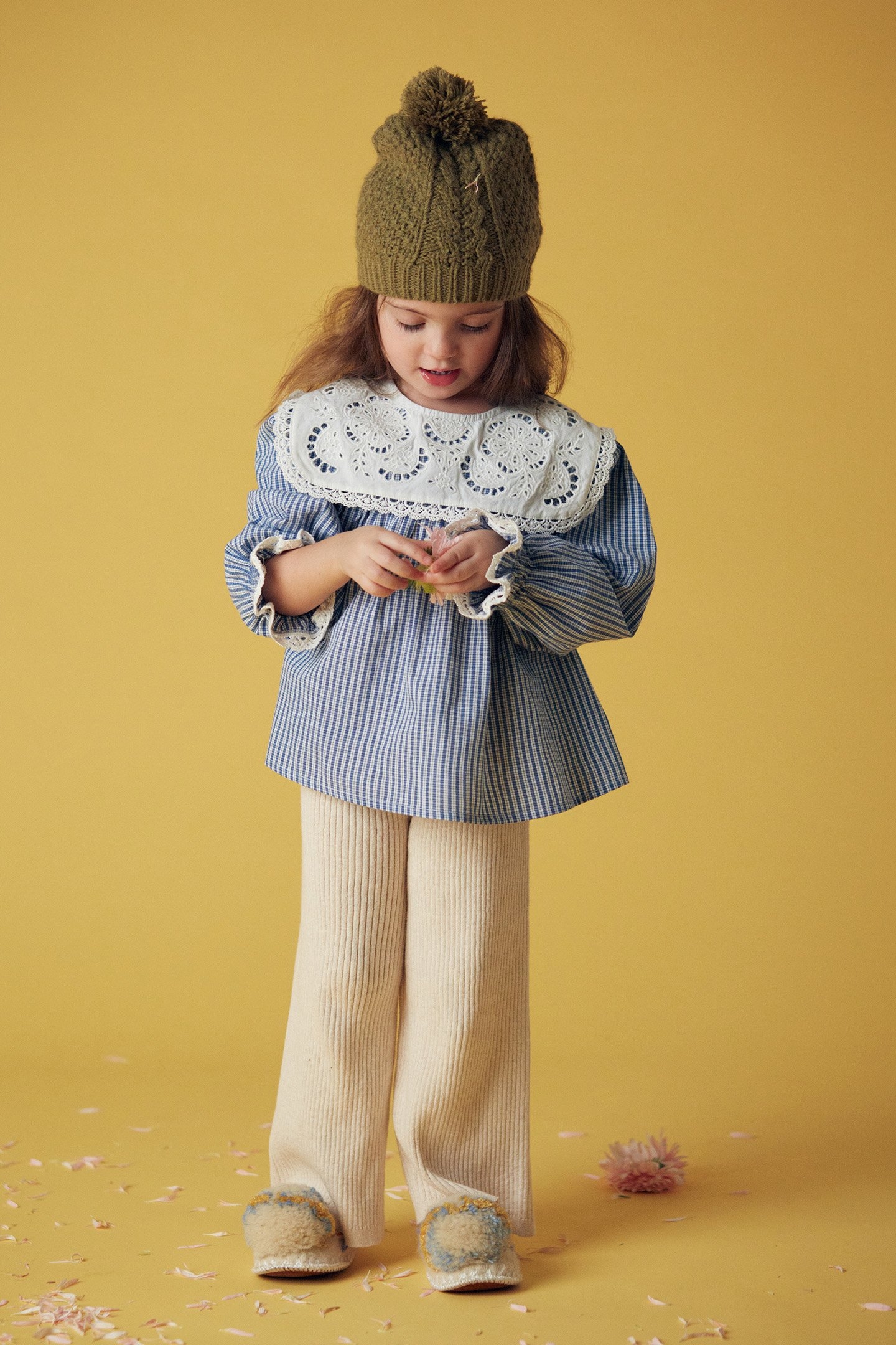 BLOUSE HENRIETTE BLUE SONNET VICHY 5