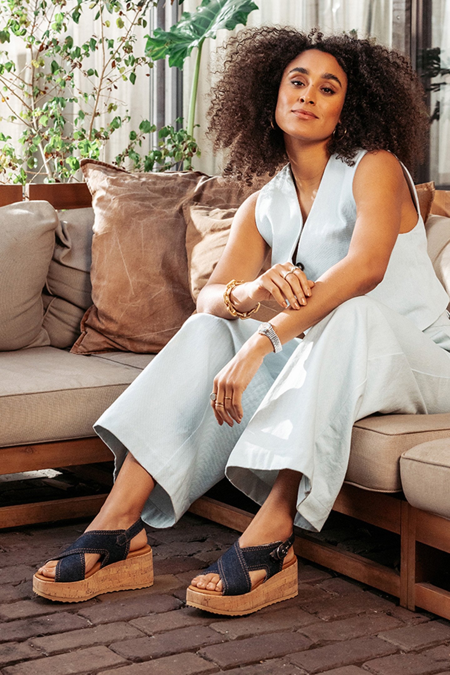 SISSEL CAPRI BLAUW 2