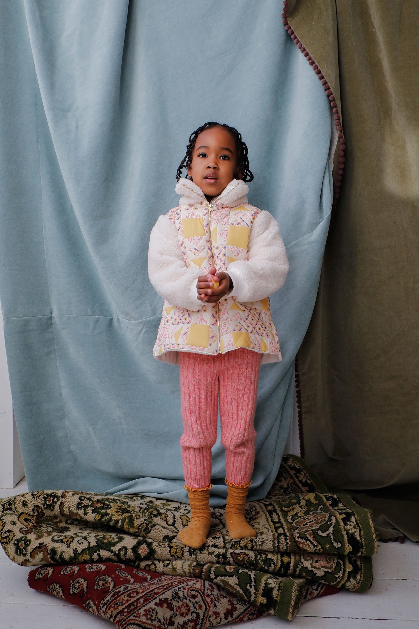 JACKET ROSA CREAM PATCHWORK 1