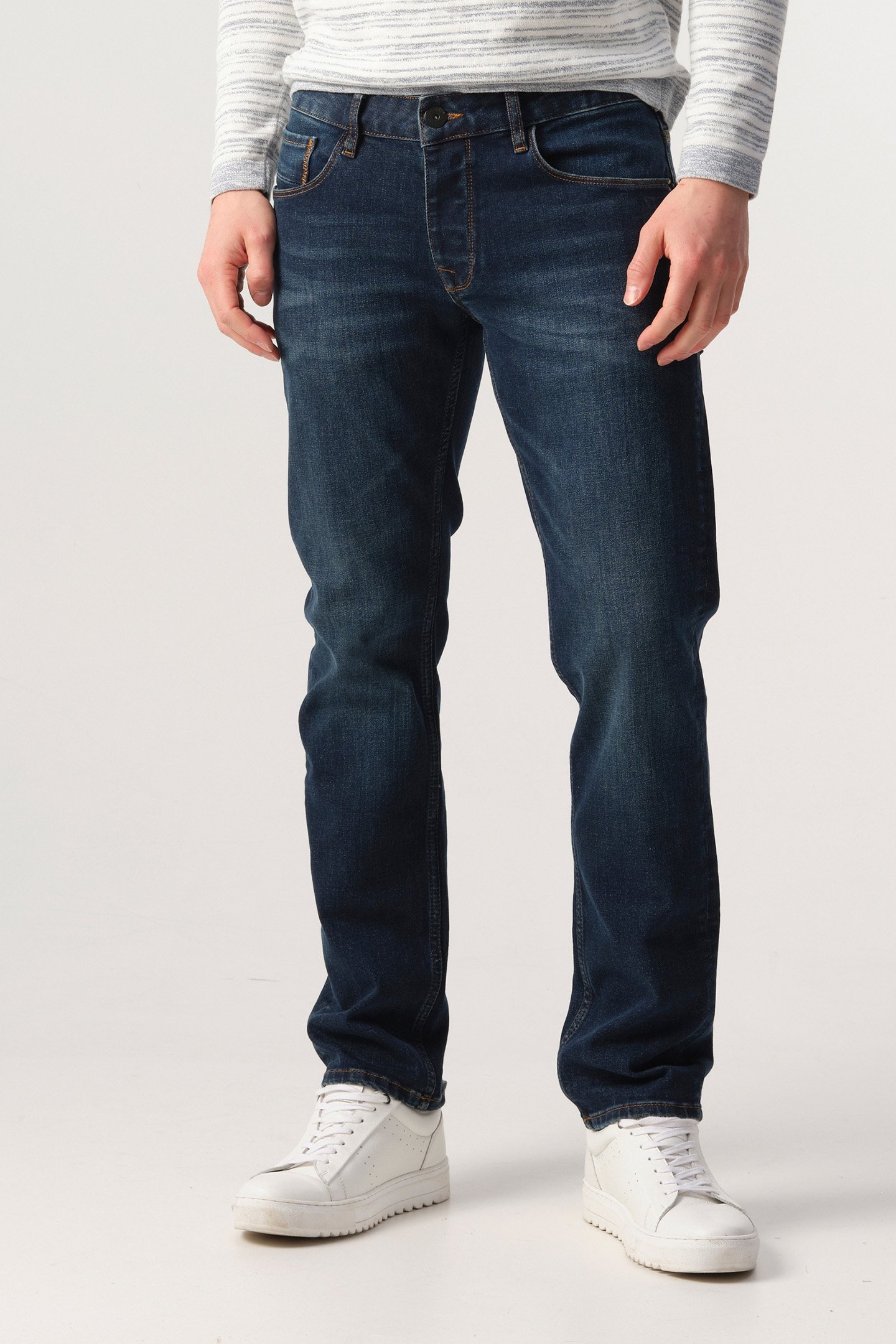JOAH HEAVY WASHED JEANS NAVY 1