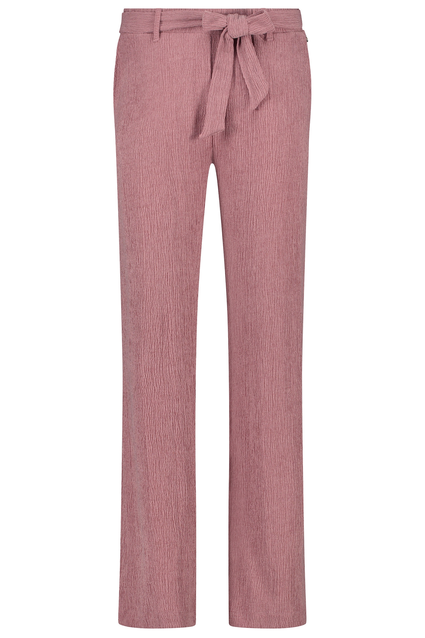 TROUSERS CRINKLE SWEAT LIGHT GUAVA 1