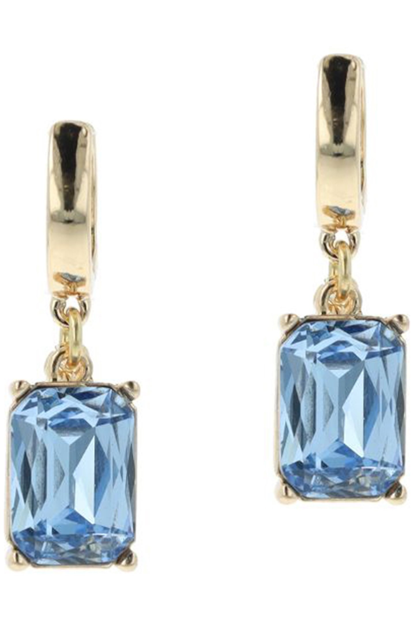 LIGHT SAPPHIRE SQUARE HOOPS 1