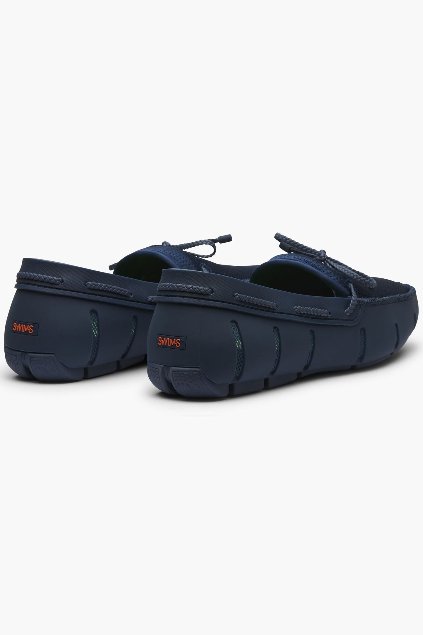 BRAIDED LACE LOAFER NAVY 4