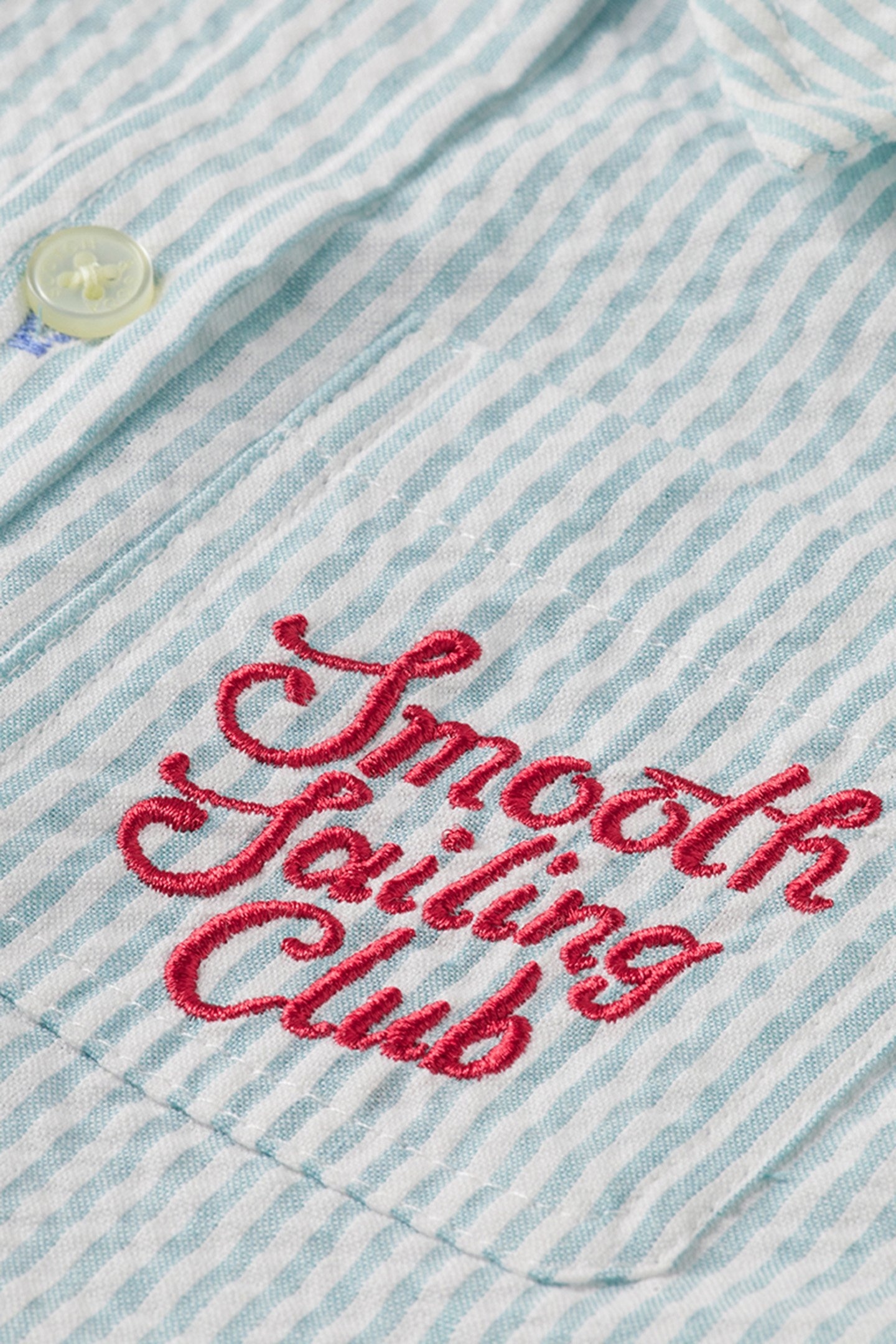 2PC BOYS SS YARN DYE SEERSUCKER SHIRT & SHORT SET BLEACHED A 5