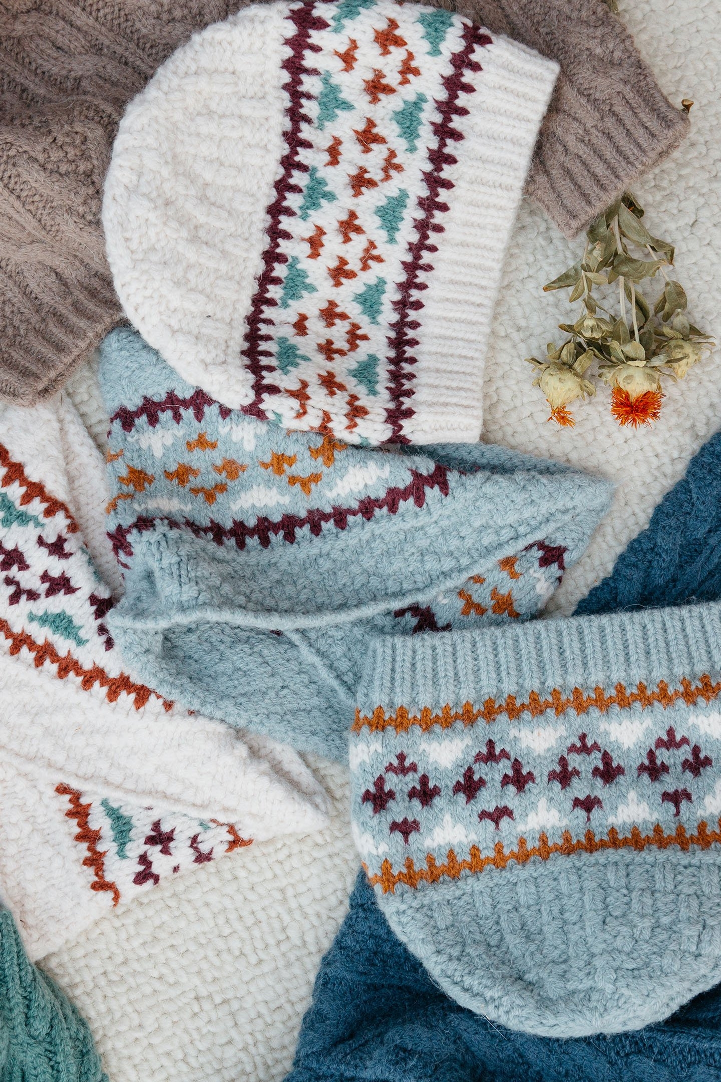 BEANIE MICHEL CREAM 2