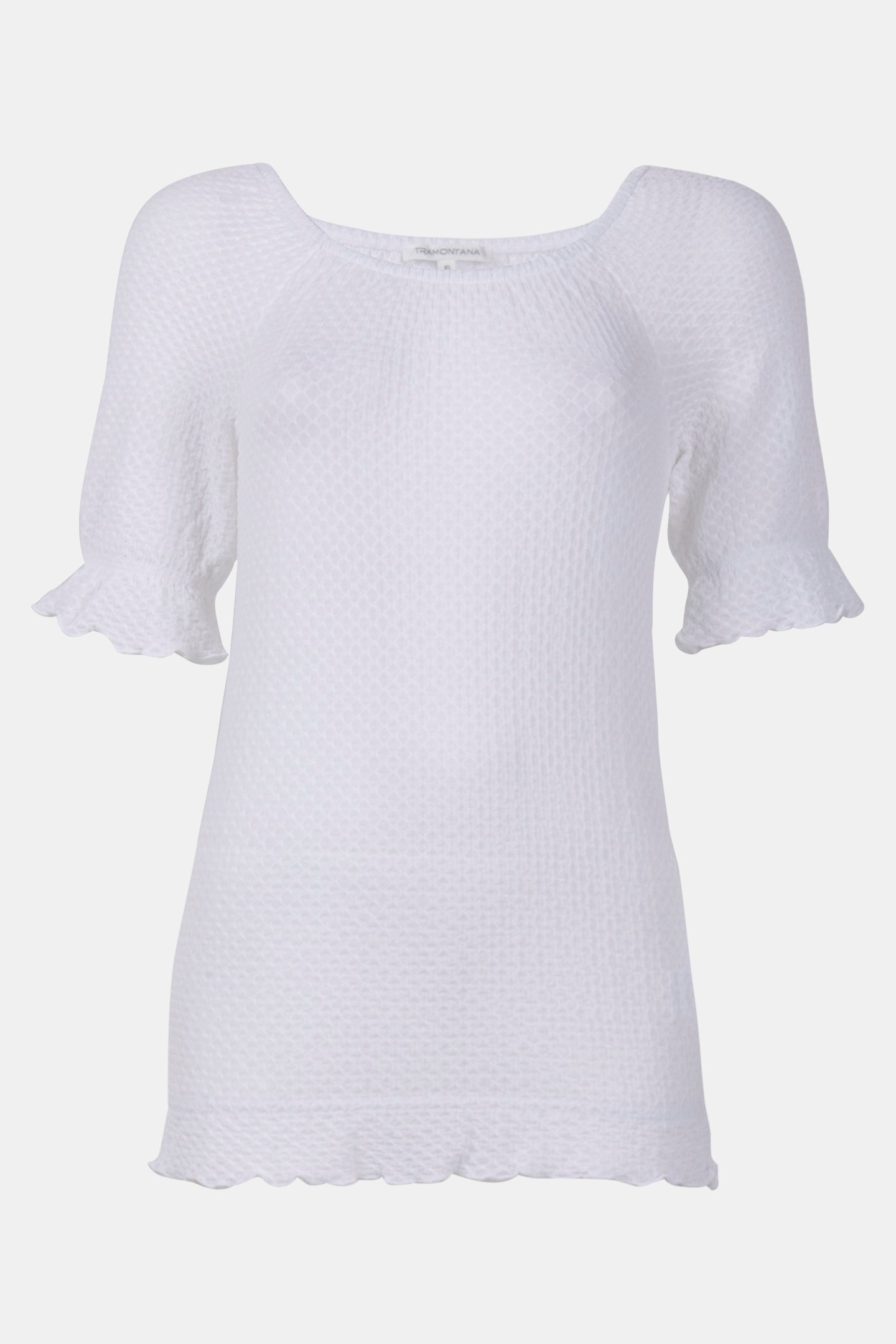 TOP CRINKLE STRETCH WHITE 3