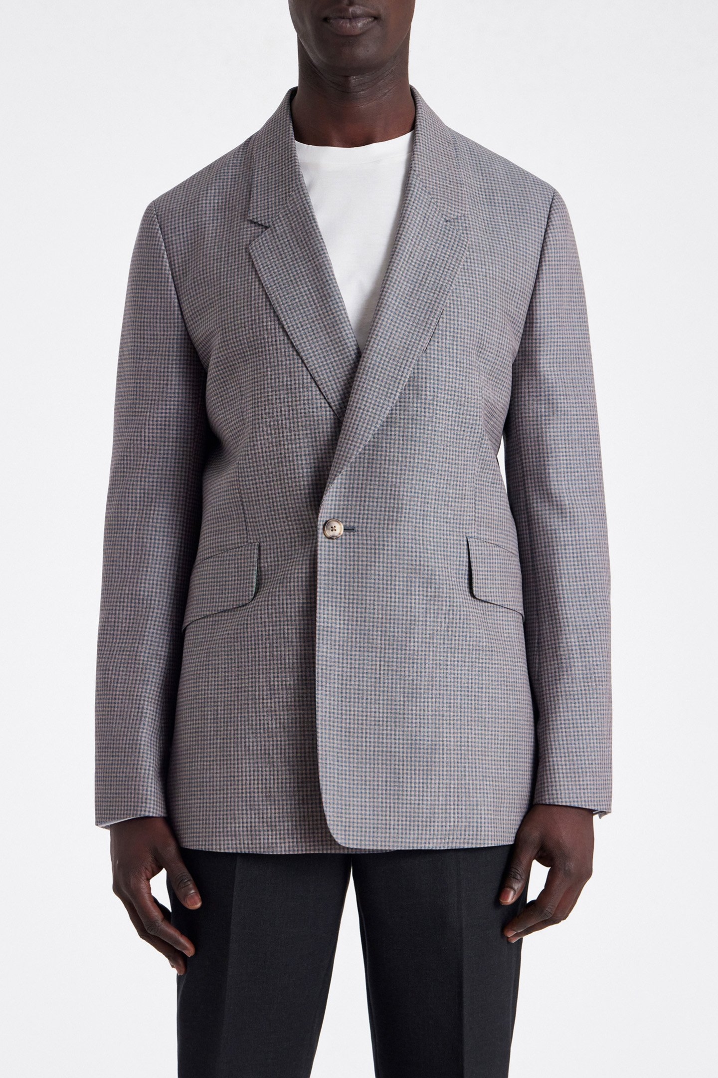 MENS 2 BUTTON JACKET GREEN 1