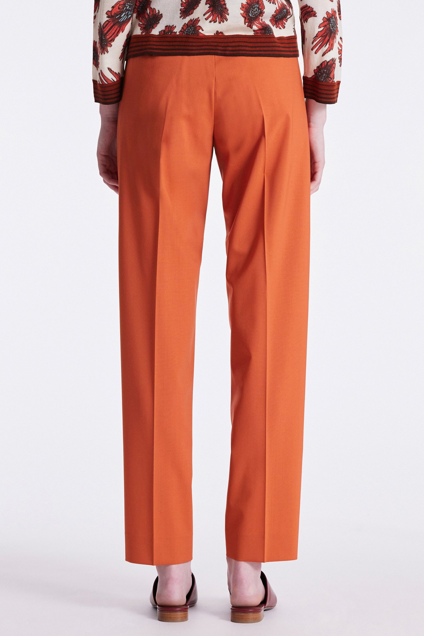 WOMENS TROUSERS DARK ORANGE 2