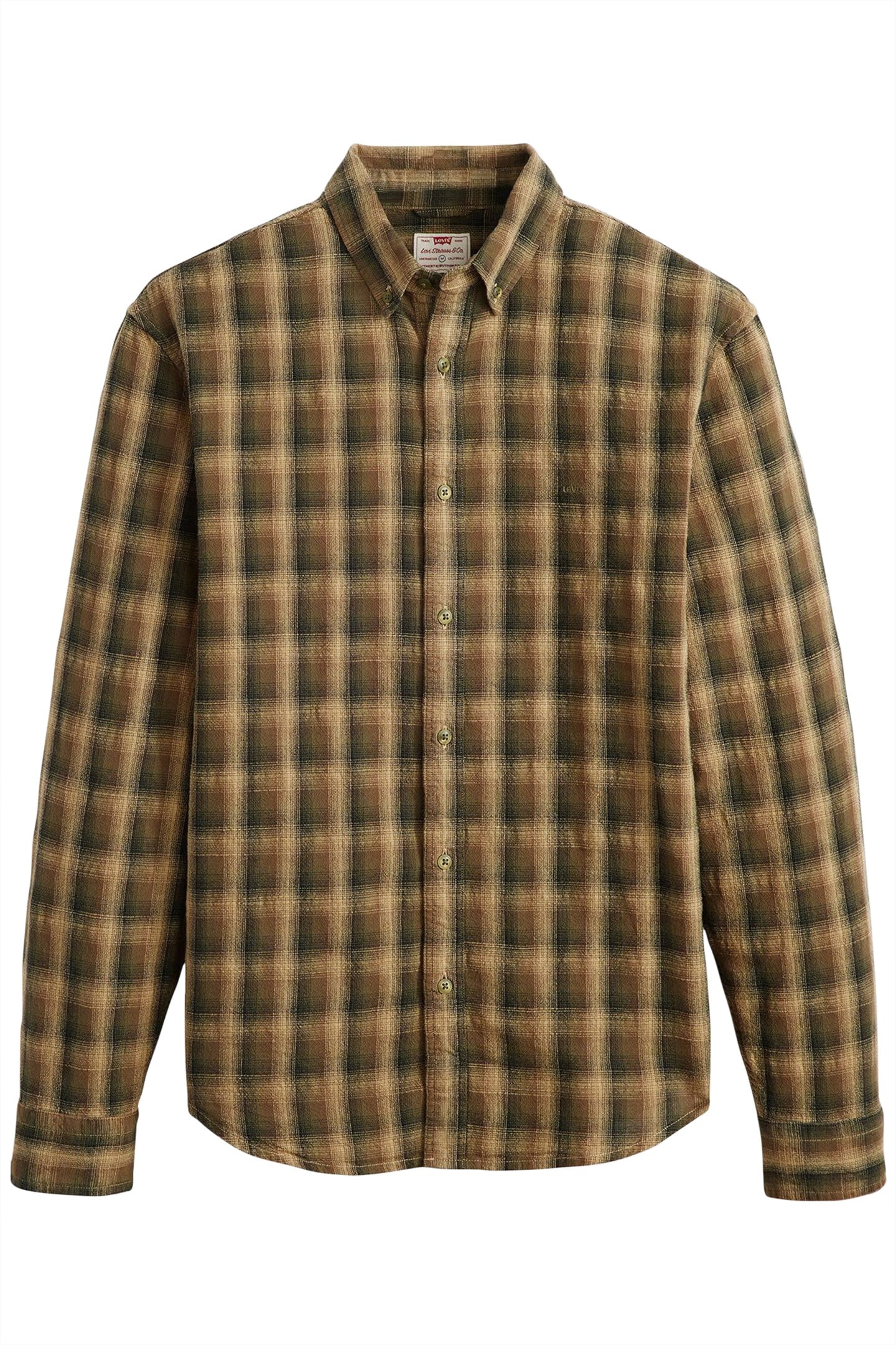 AUTHENTIC BUTTON DOWN YURI PLAID KELP 3
