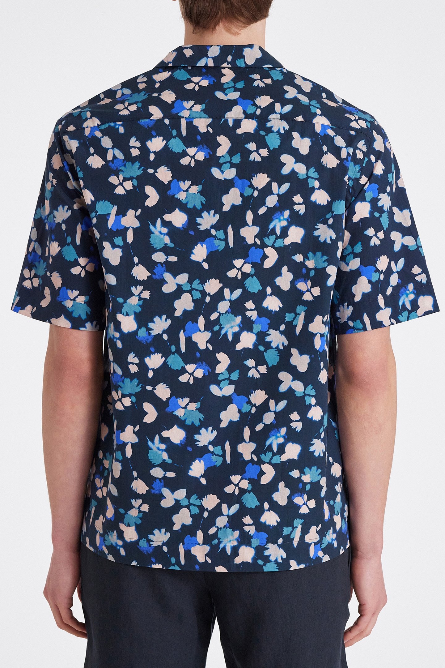 MENS S/S REGULAR FIT SHIRT VERY DARK NAVY 2