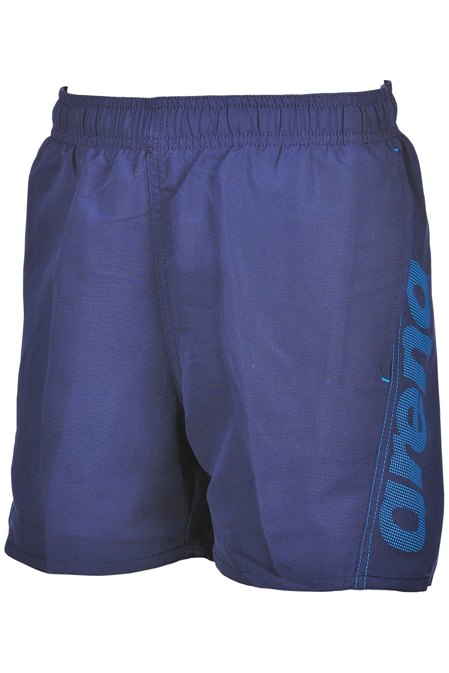FUNDAMENTALS ARENA LOGO JR BOXER R NAVY-TURQUOISE 1