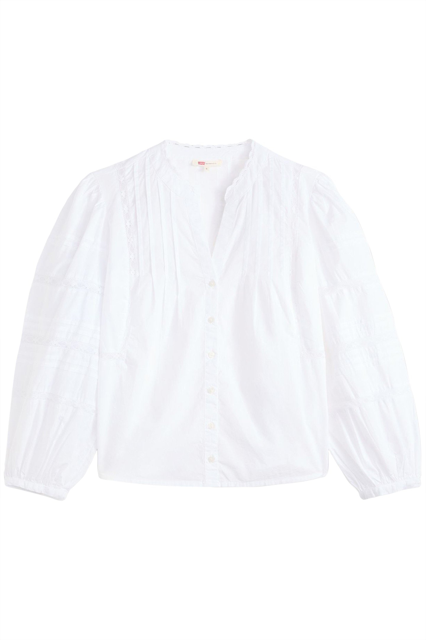 MANDY LS BLOUSE BRIGHT WHITE 3