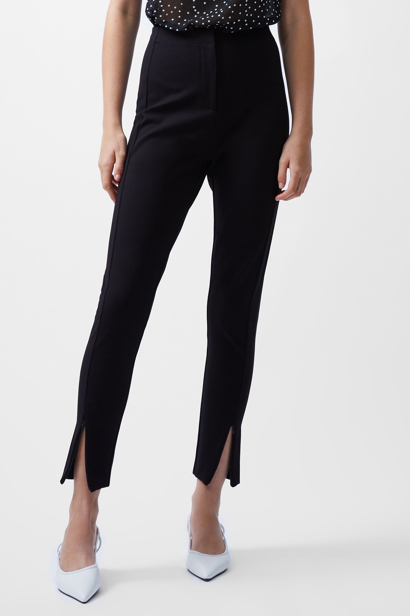 XIA PONTE JERSEY LEGGINGS BLACKOUT 1