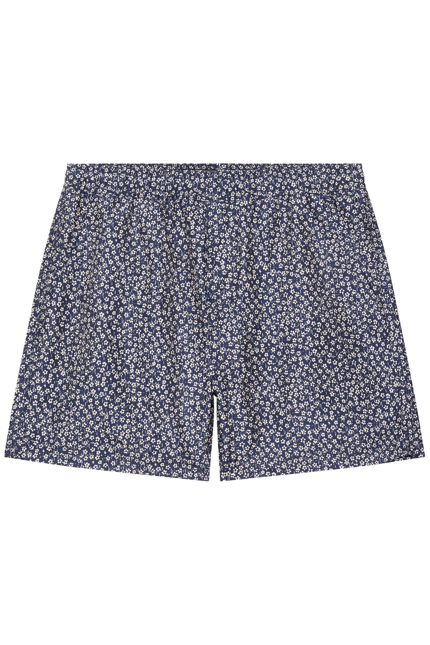 MARINE FLORAL SWIM SHORTS MARINE/SALT 1