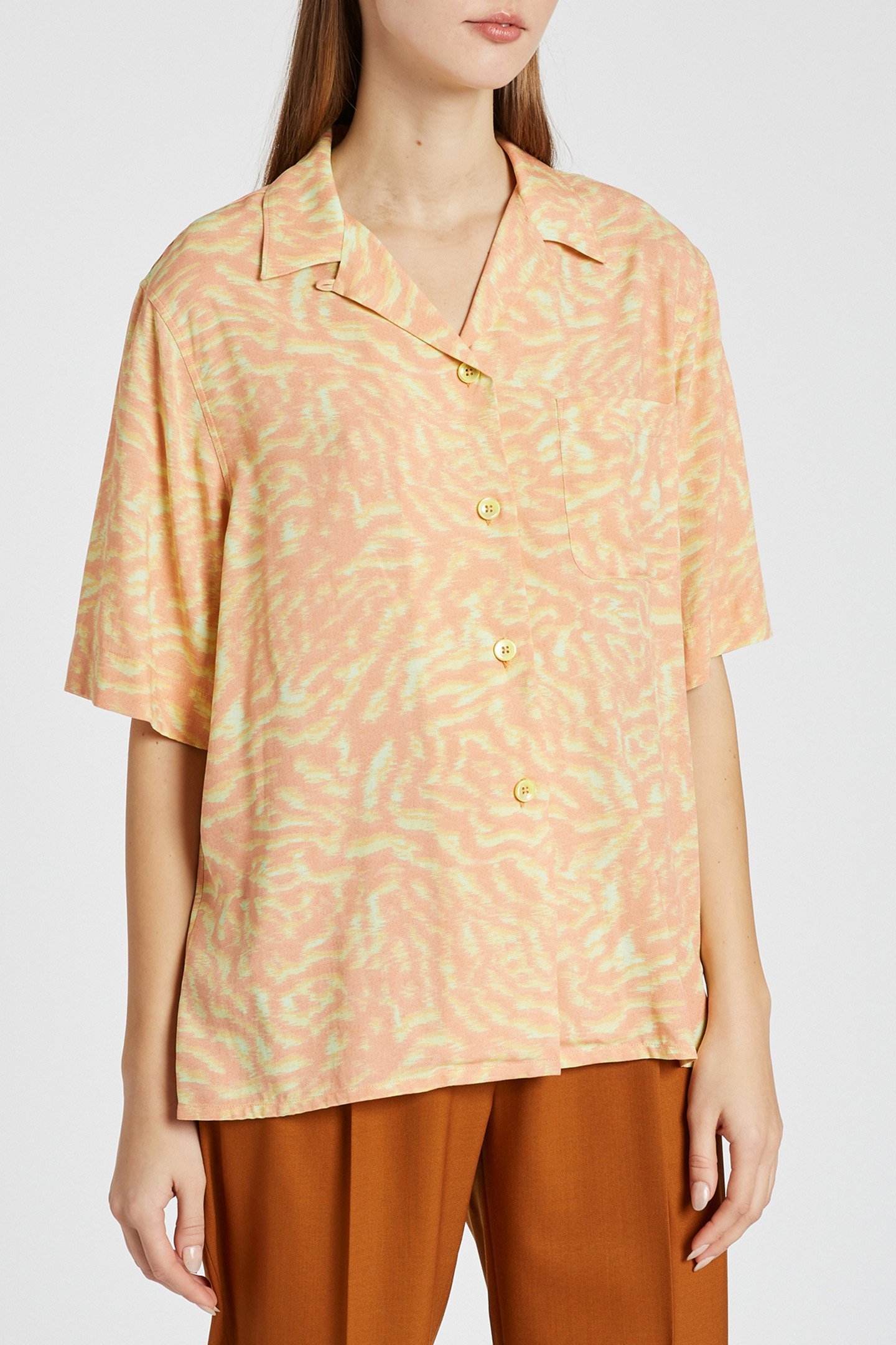 SHIRT OCHRE YELLOW 1