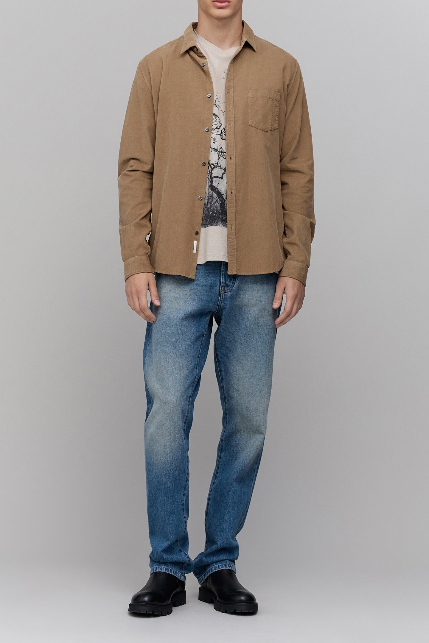 BEIGE TREE T-SHIRT 6