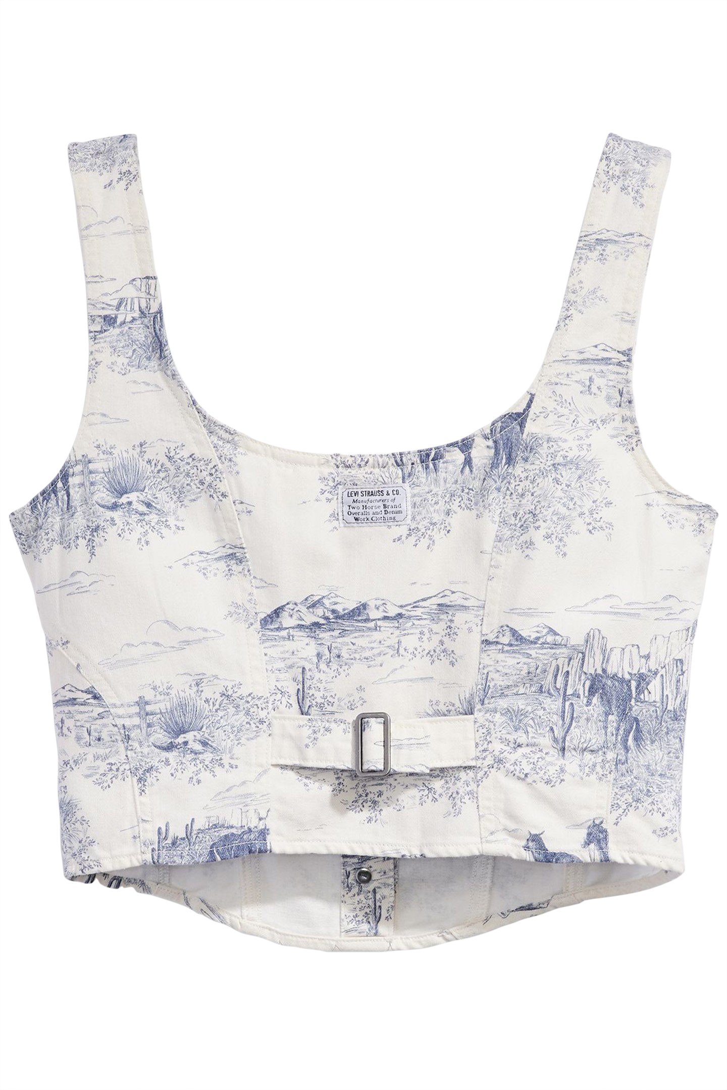 ALANI CORSET WESTERN TOILE CORSET 3