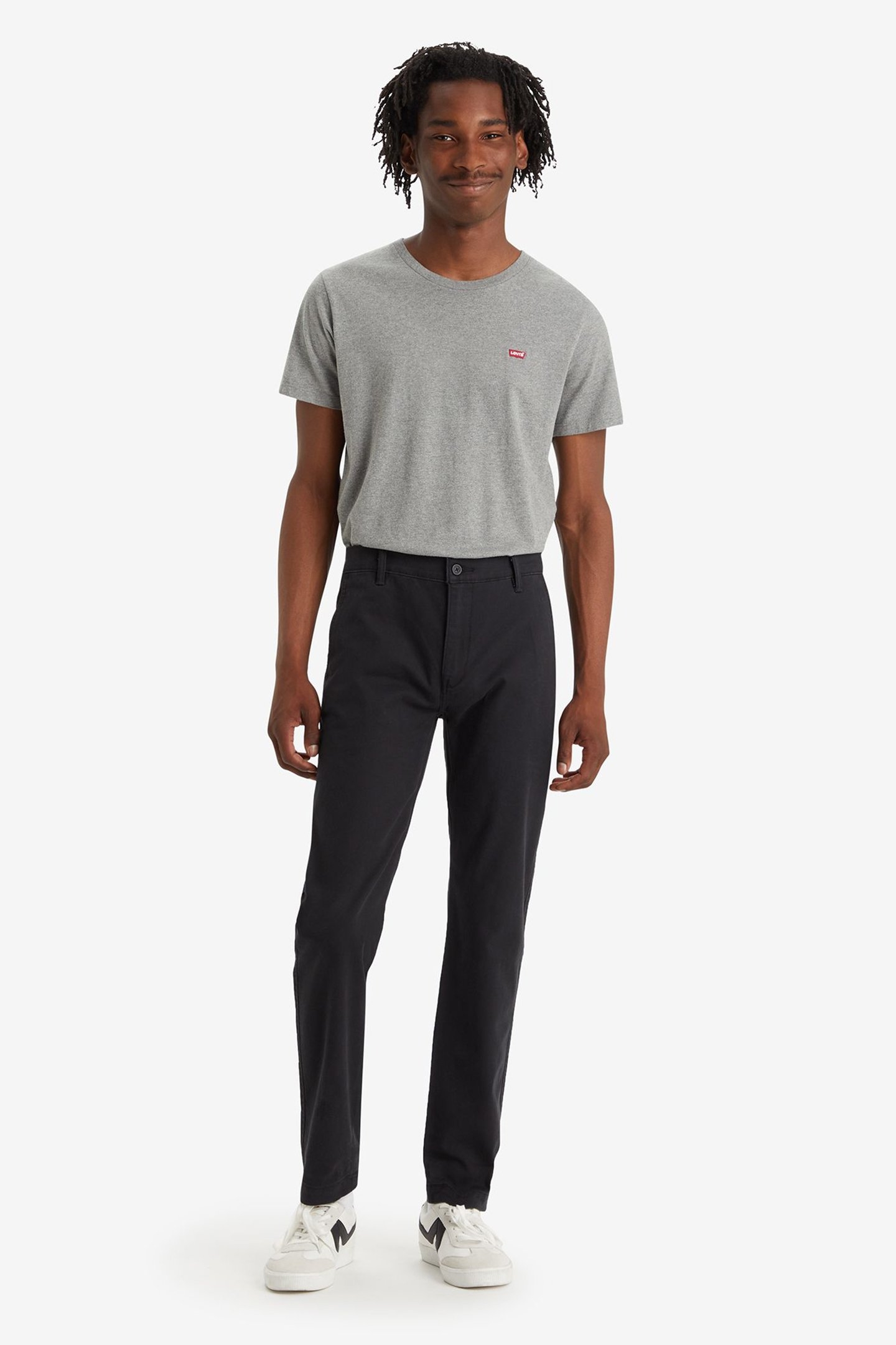 XX CHINO SLIM III MINERAL BLACK SHADY 1