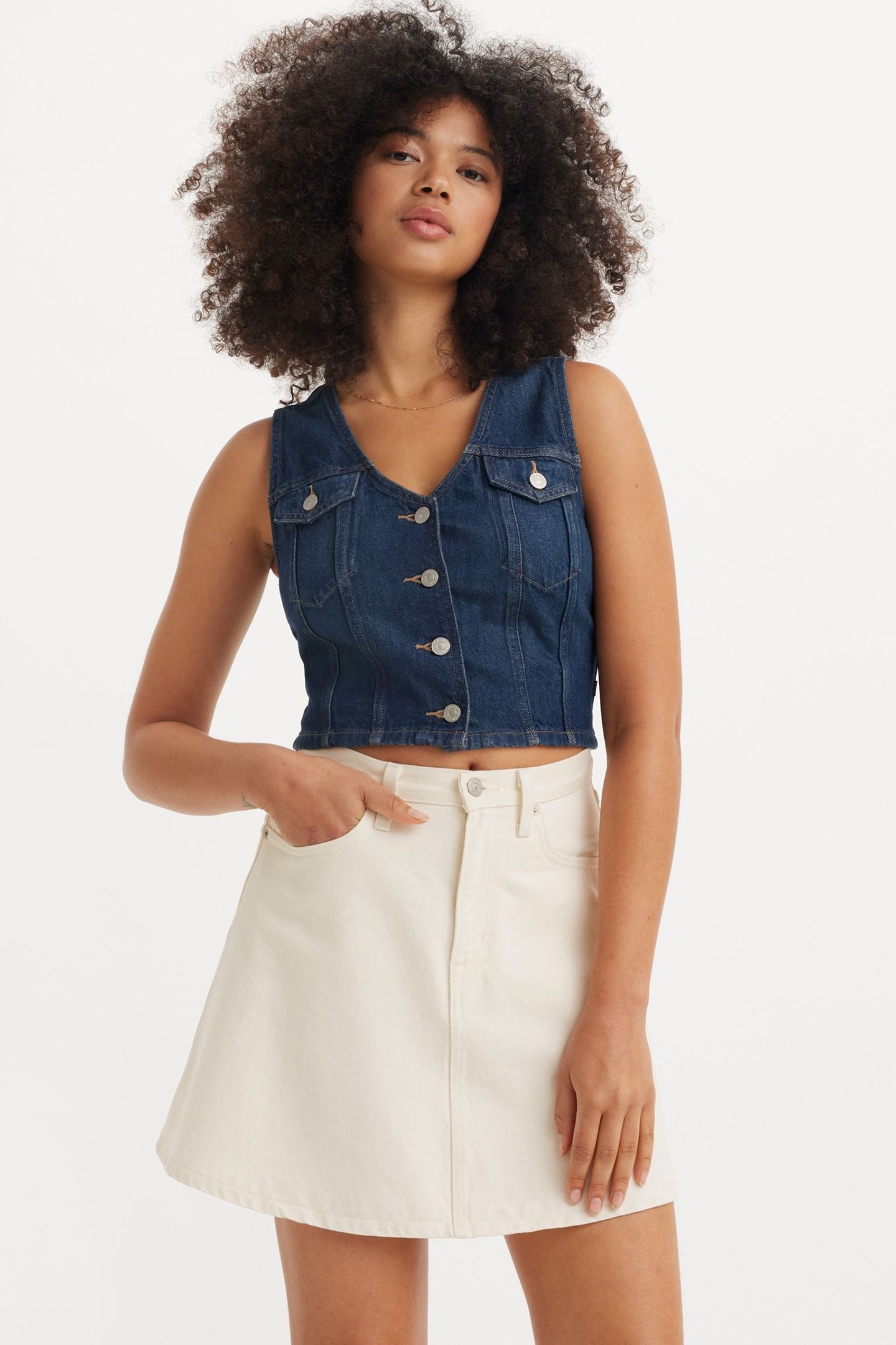 MINI FLOUNCE SKIRT THE FUTURE IS HERE 1