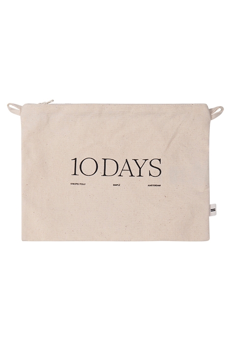 CLUTCH CANVAS ECRU 1