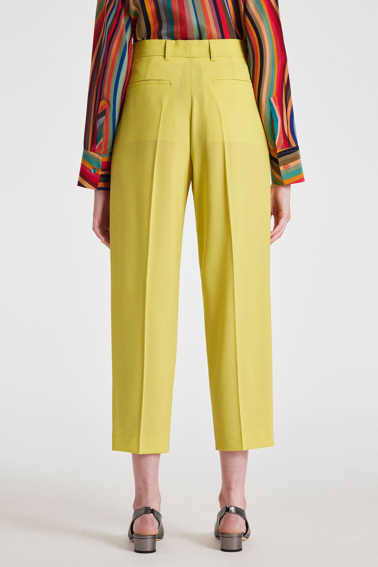 WOMENS TROUSERS LIME GREEN 2