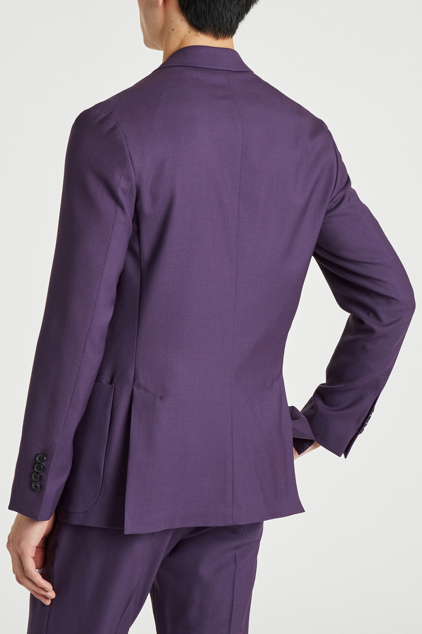 MENS 2 BTN PATCH POCKET JACKET INKY BLUE 2