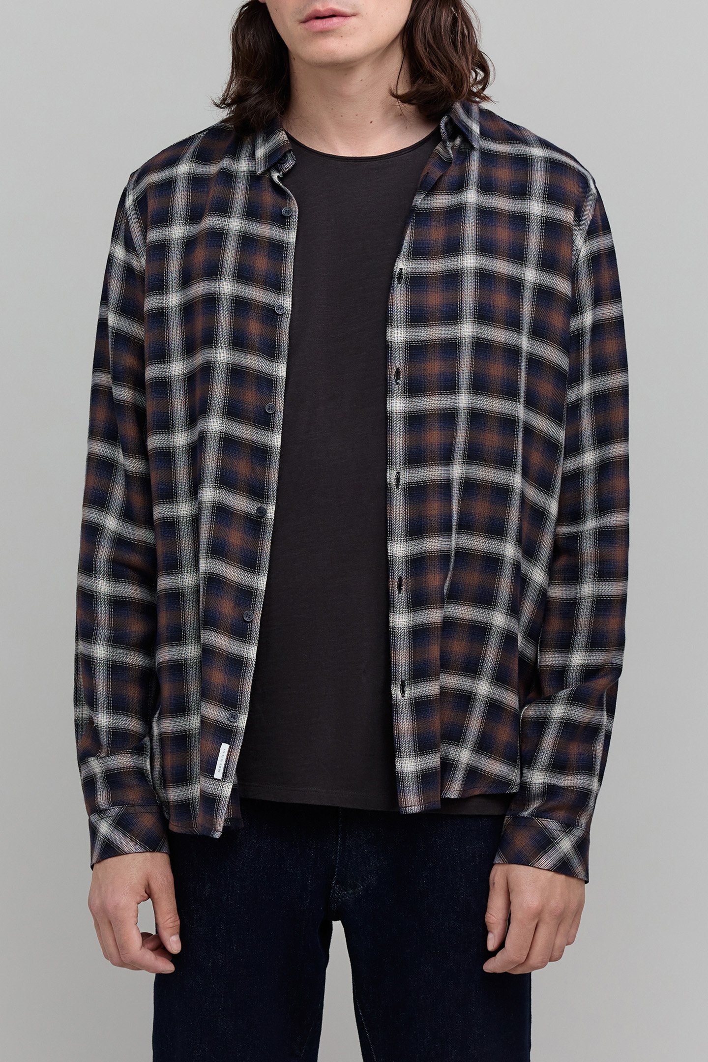 REGULAR CHOCOLATE PLAID SHIRT 1