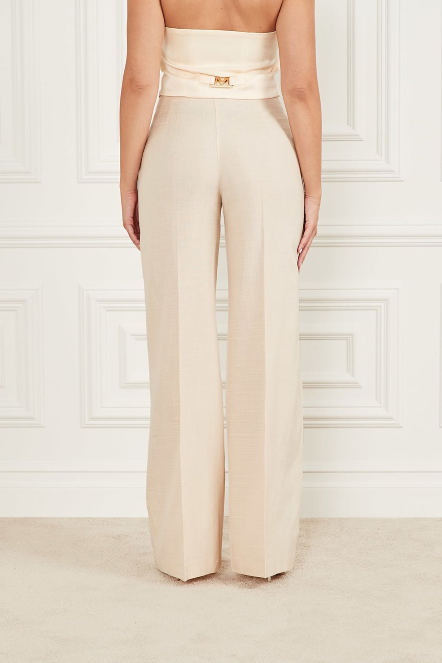 DANIELLE PANT EGGSHELL ECRU 2