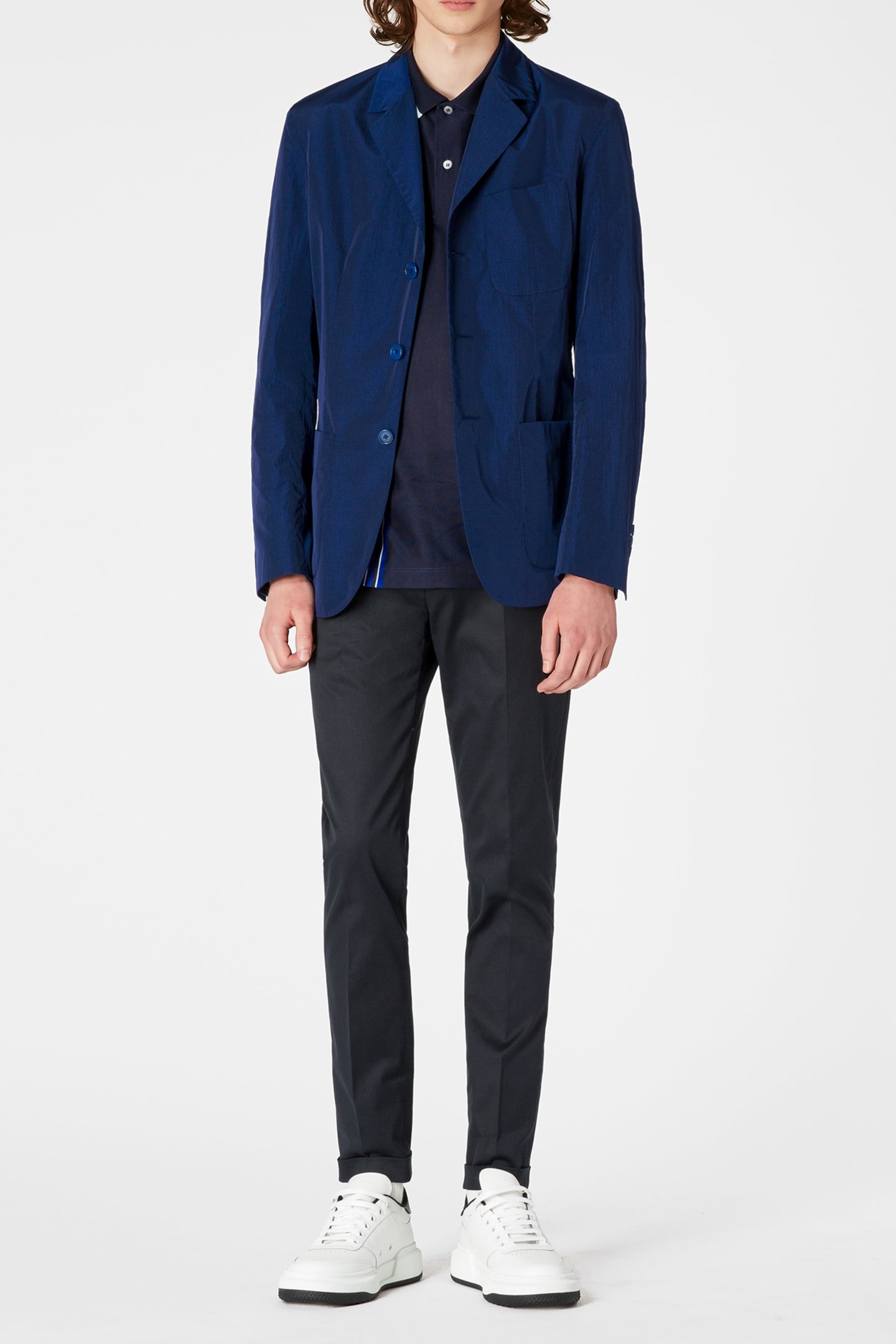 GENTS 3 BTN JACKET NAVY 3