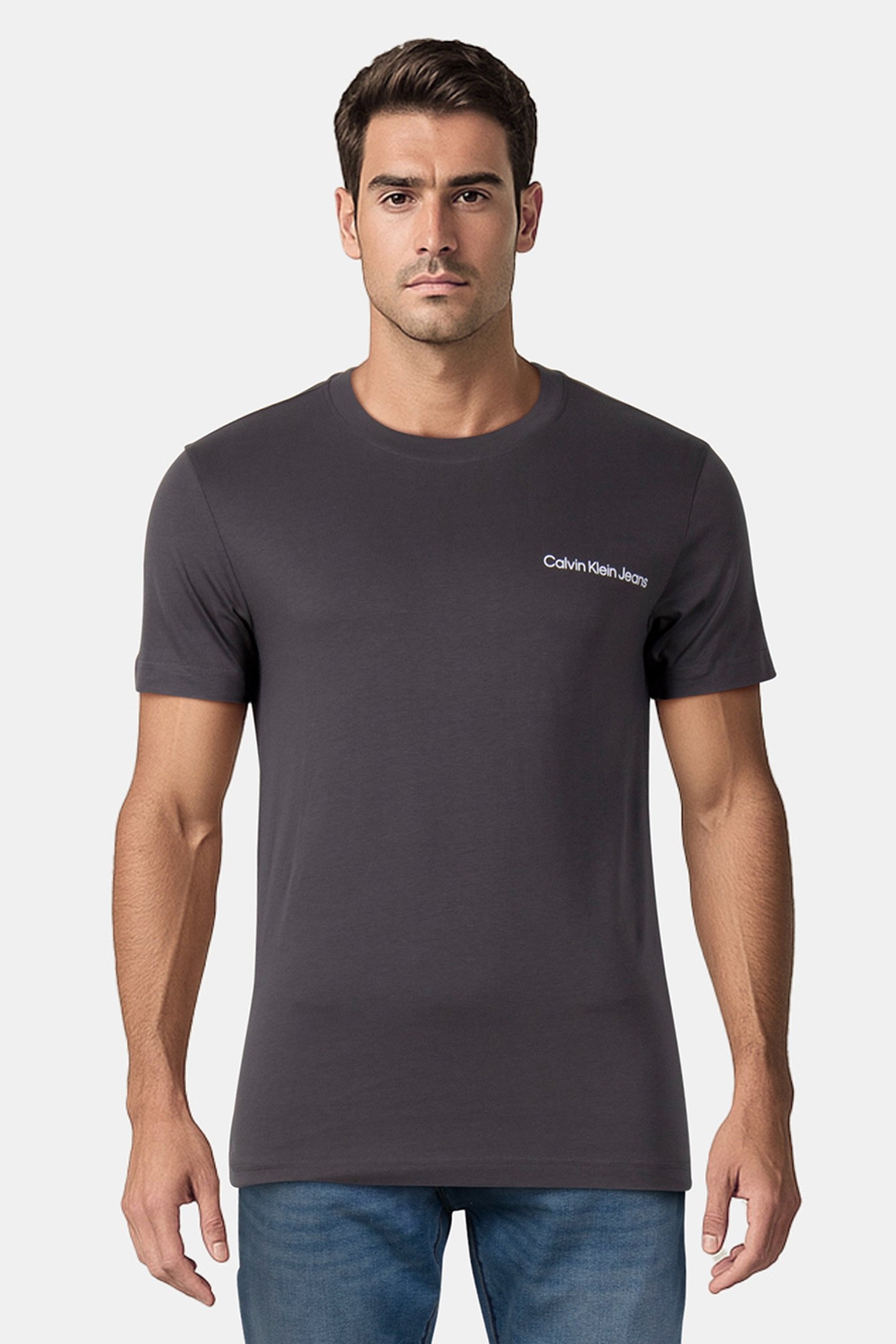 INSTITUTIONAL SLIM FIT DARK GREY 1