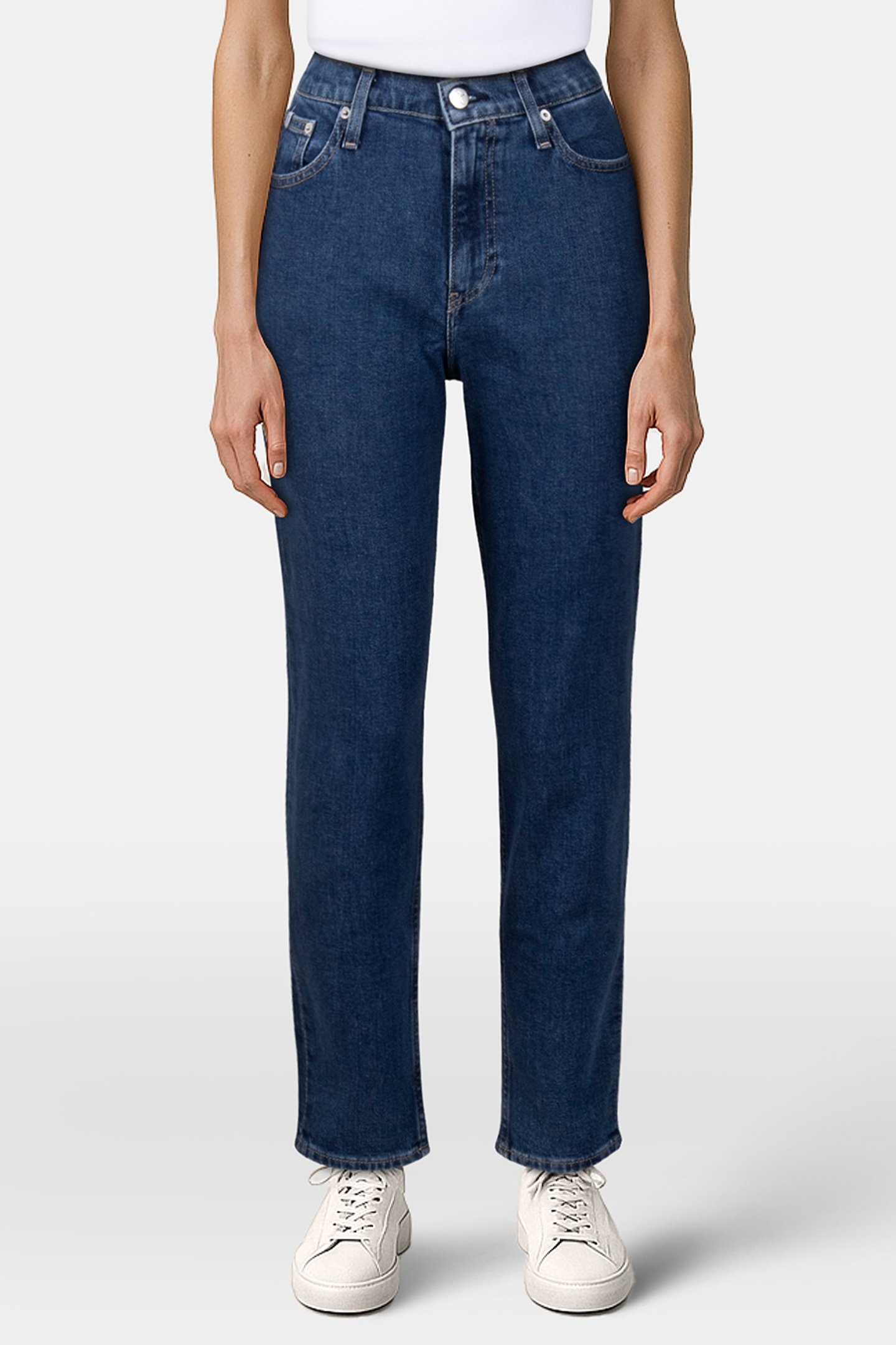 MOM JEAN DENIM DARK 1