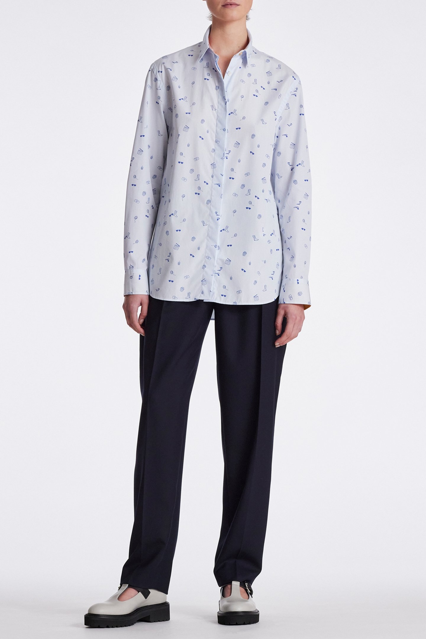 WOMENS SHIRT LIGHT BLUE 3