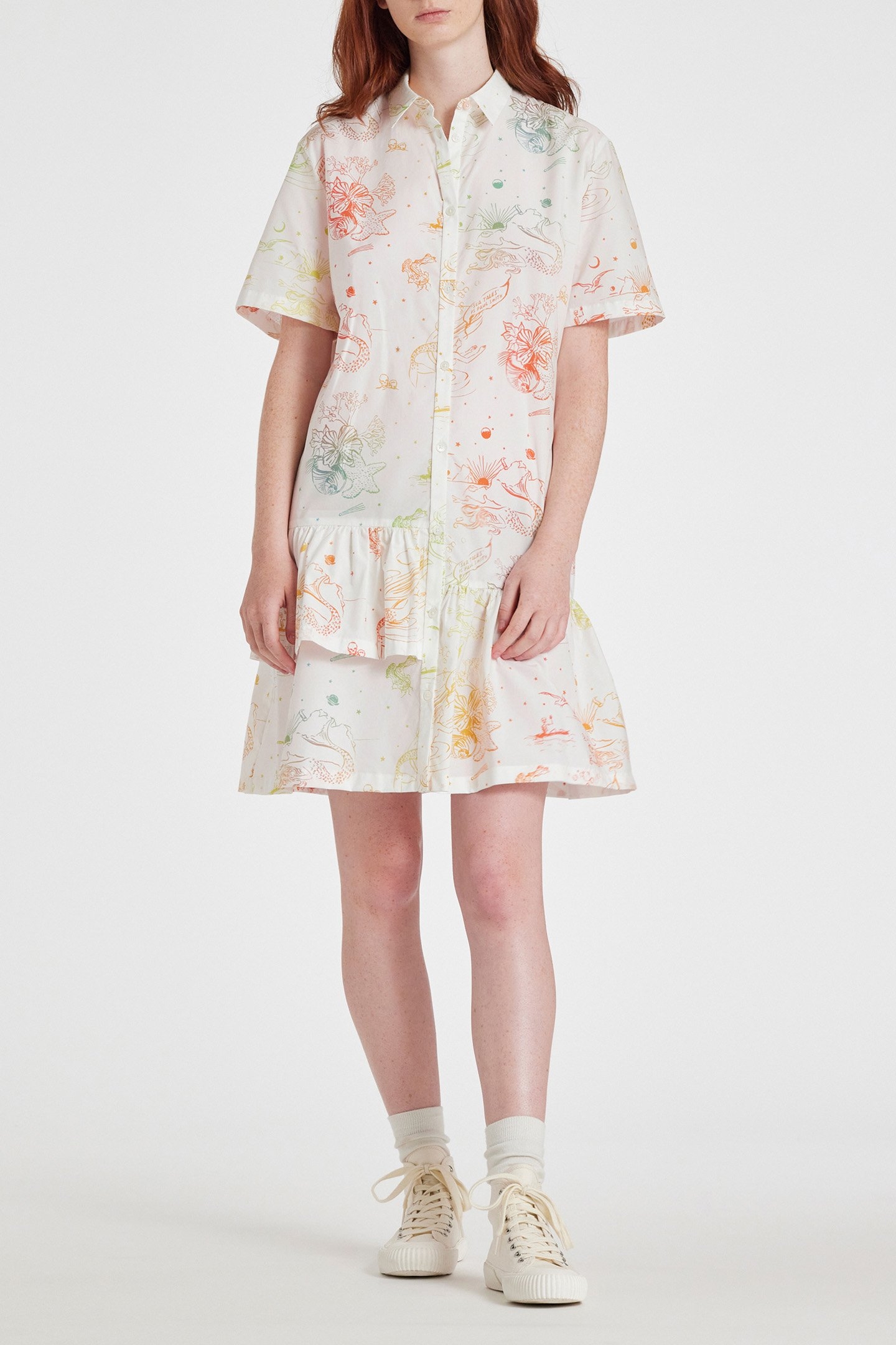 WOMENS DRESS WHITE 3