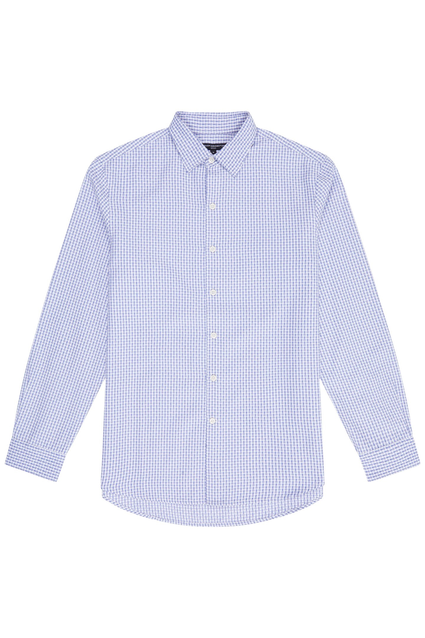REGULAR FIT/CLASSIC COLLAR BLUE CHECK 4