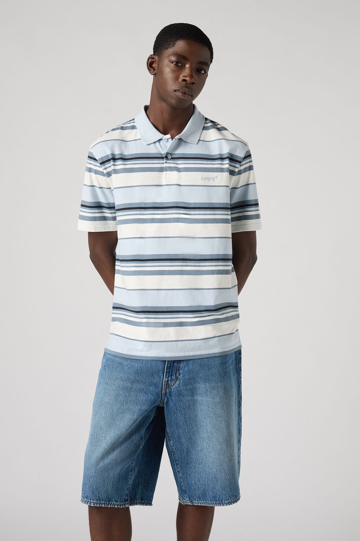 AUTHENTIC POLO ACACIUS STRIPE EGRET STRI 3