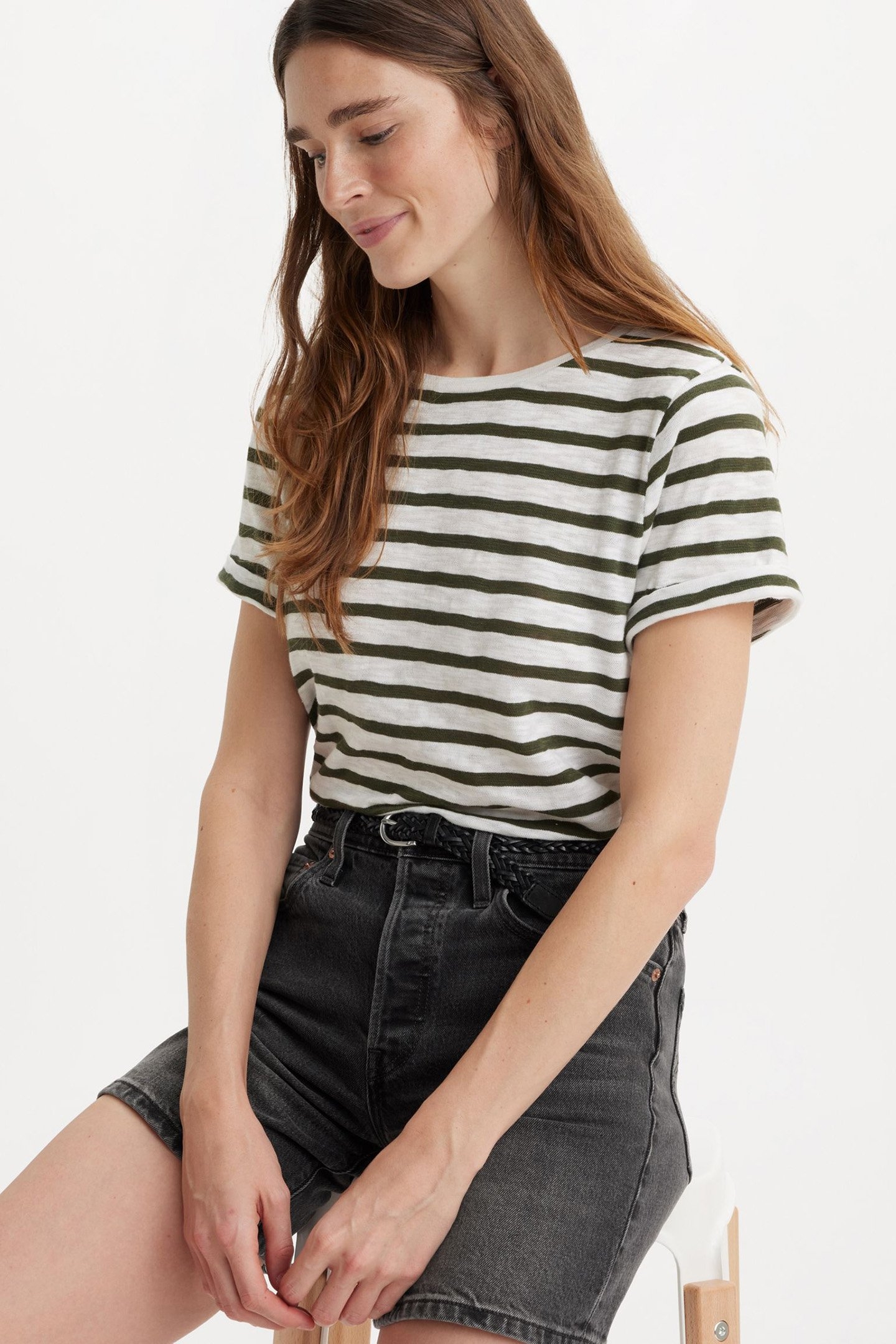 MARGOT TEE CAPTAIN STRIPE DEEP DEPTHS 5