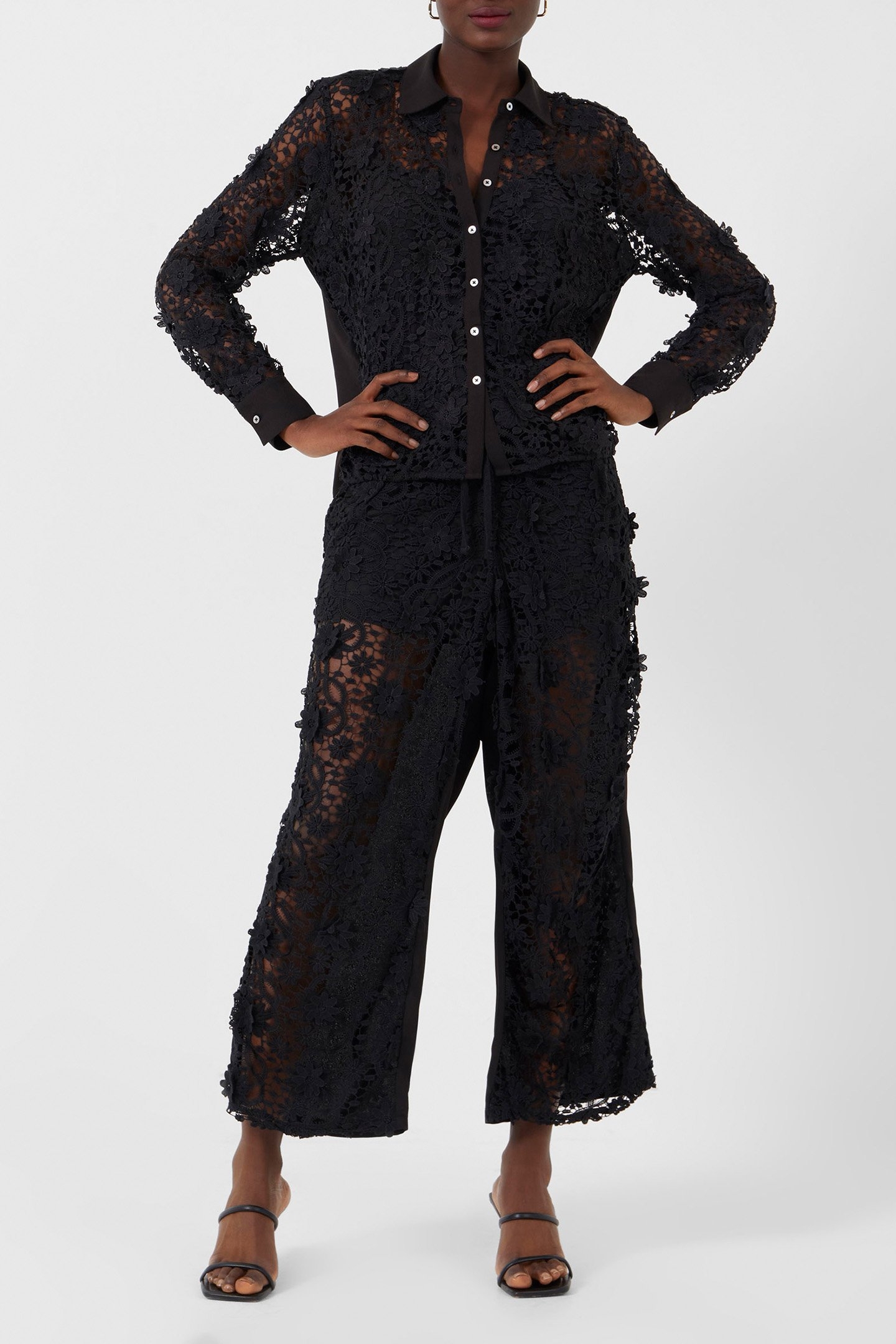 DELPHINE CABALLO TROUSERS MOONLESS NIGHT 1