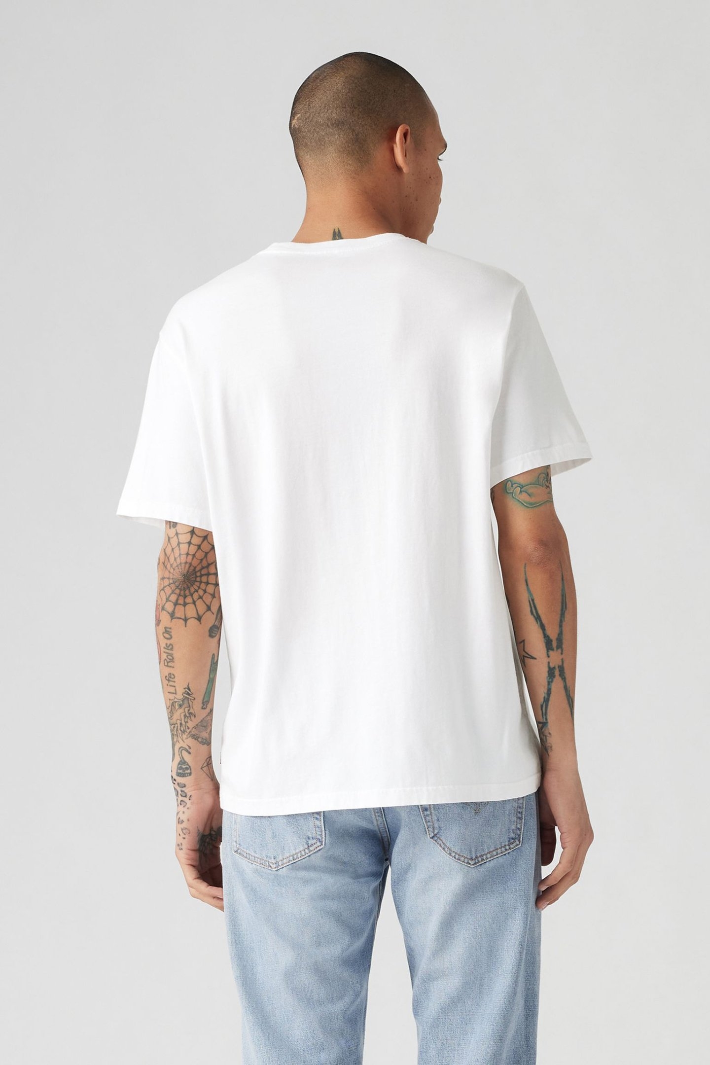 SS RELAXED FIT TEE HL LOGO FLORAL PRINT 2