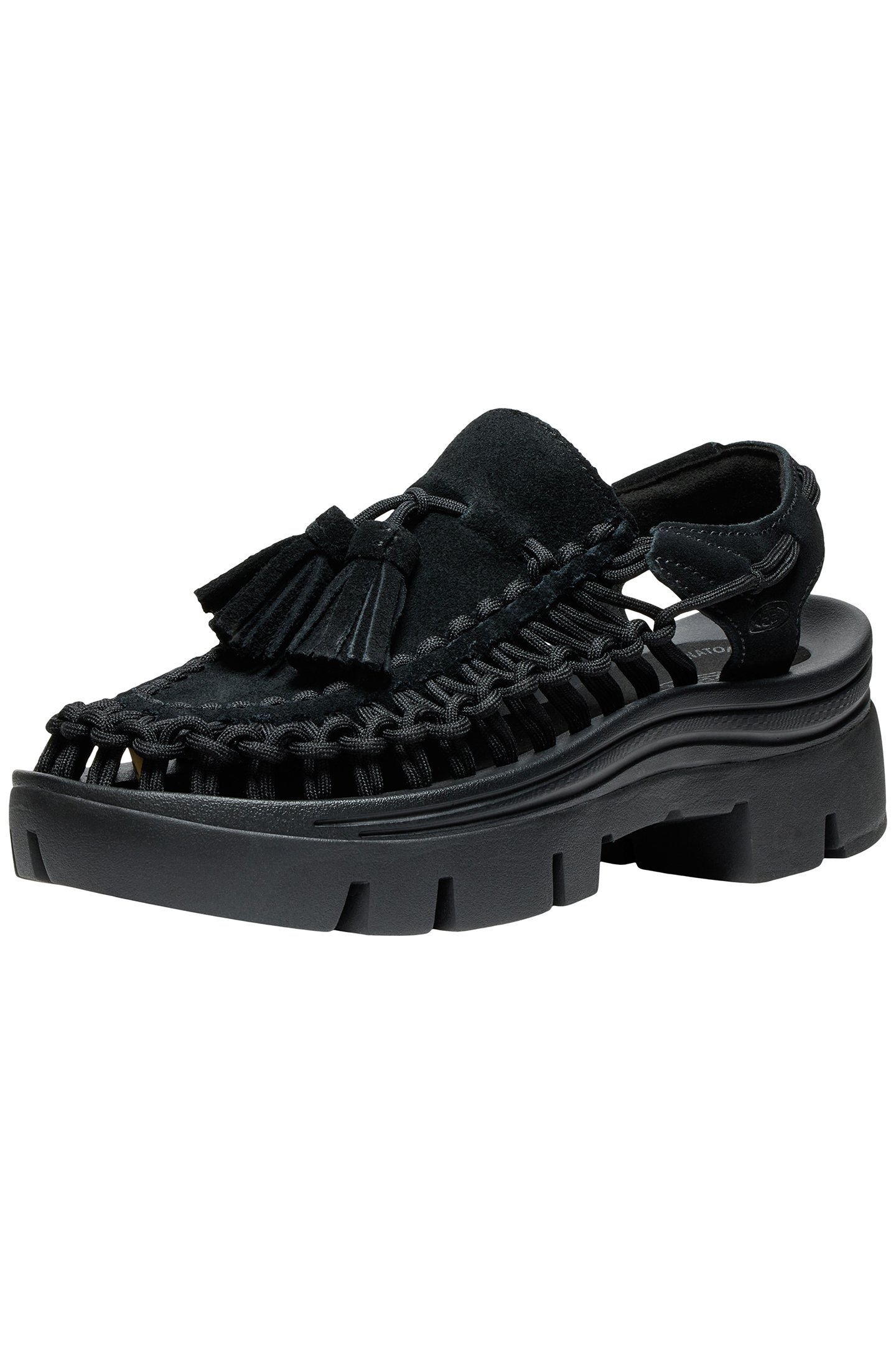 UNISEX UNEEK PLT TASSELL BLACK/BLACK 7