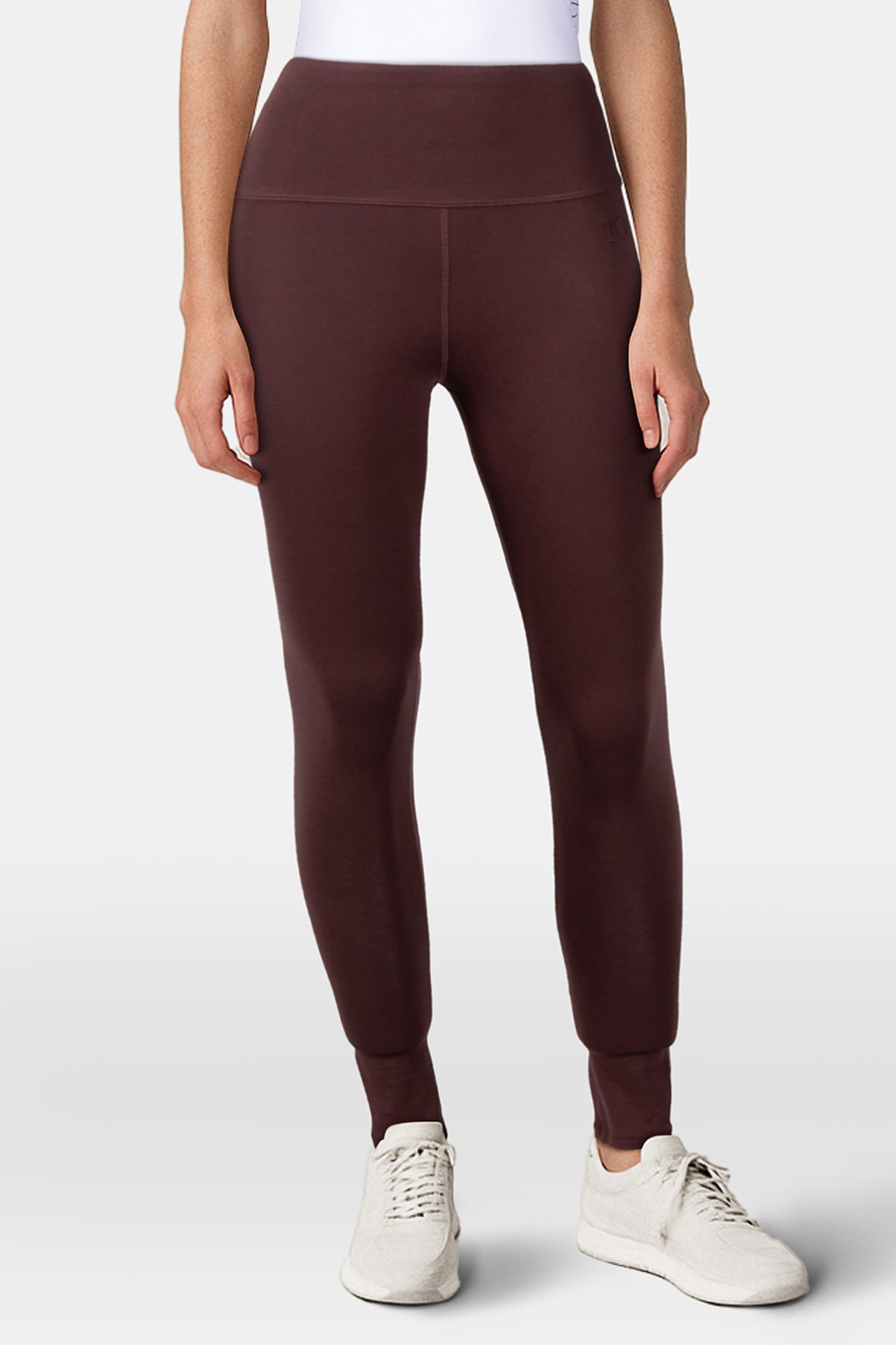 YOGA LEGGINGS AUBERGINE 1