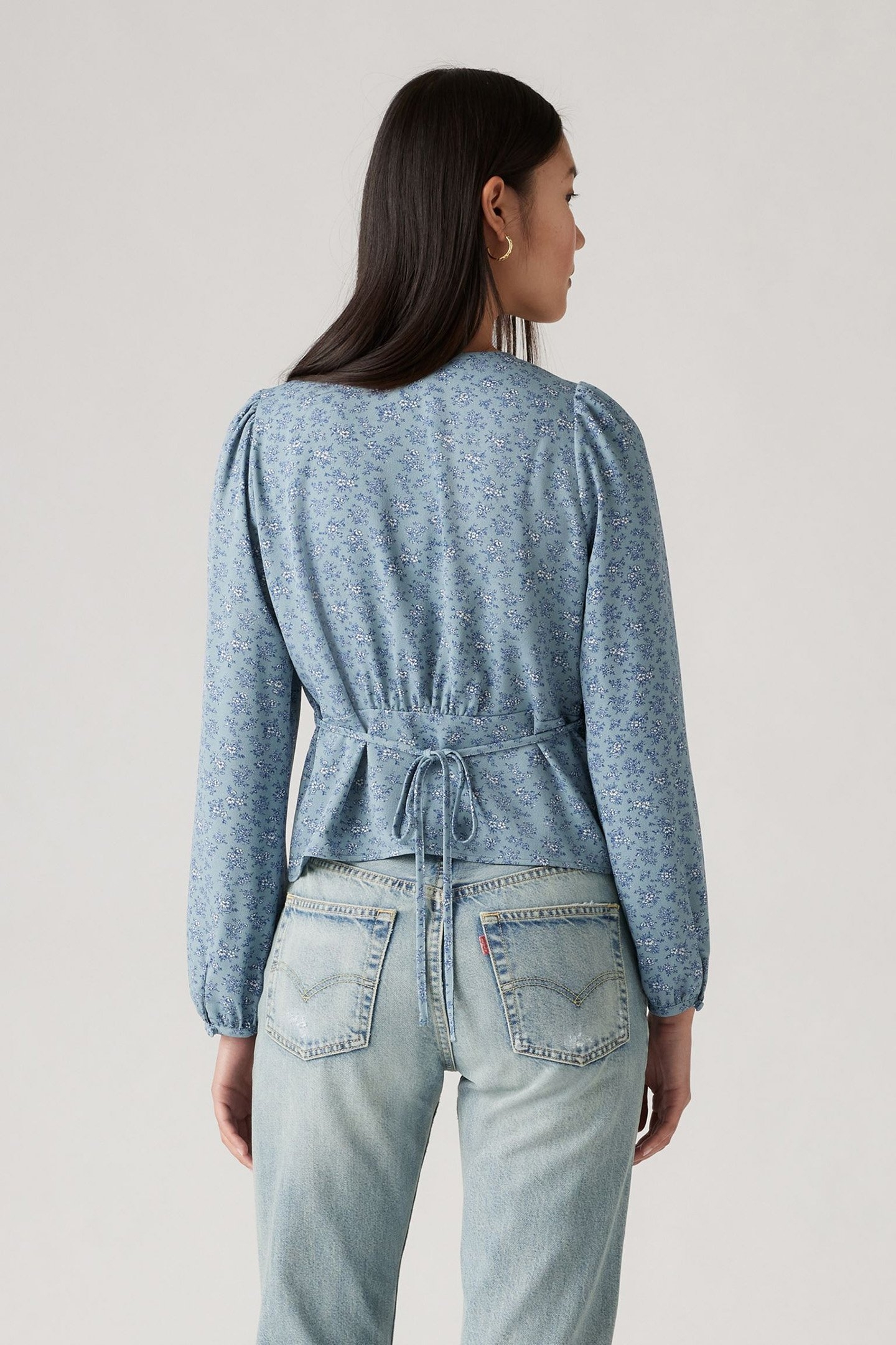 DOLORES LS BLOUSE QUEEN B FLORAL ARONA 2