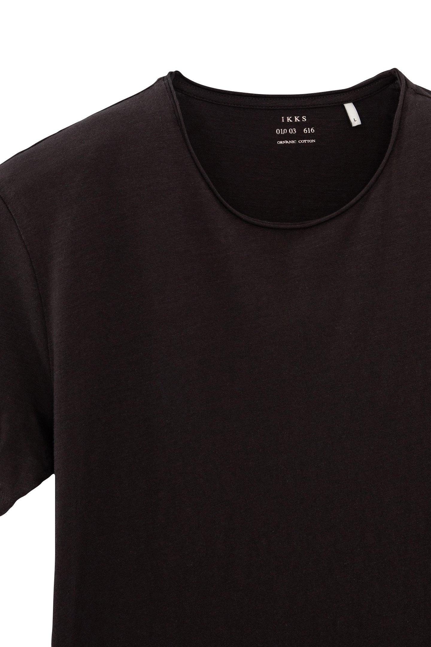 L'ESSENTIEL BROWN ORGANIC COTTON ROUND-NECK T-SHIRT 6