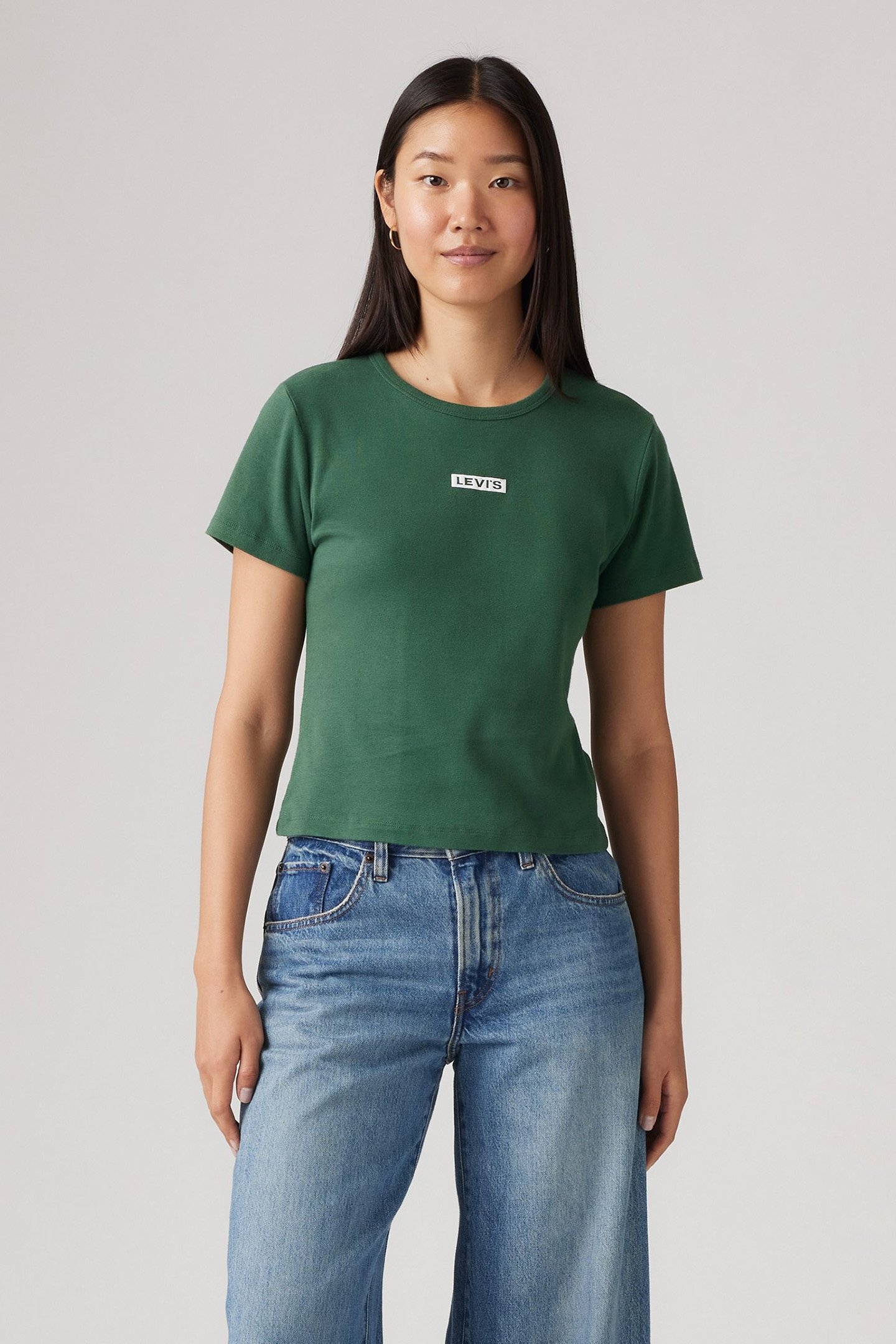 GRAPHIC RICKIE T BOX TAB JUNGLE GREEN 1