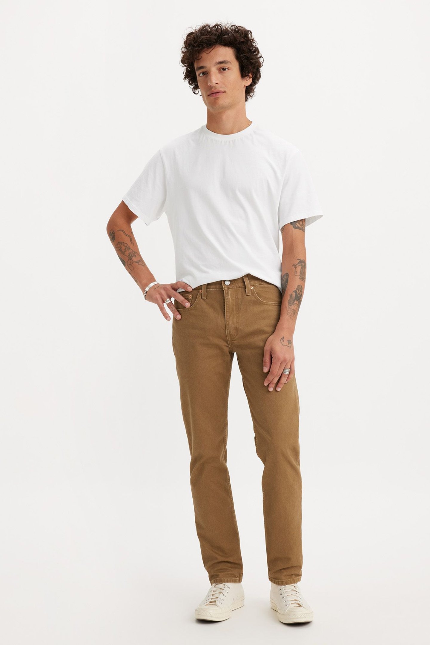 502 TAPER OTTER DENIM 1