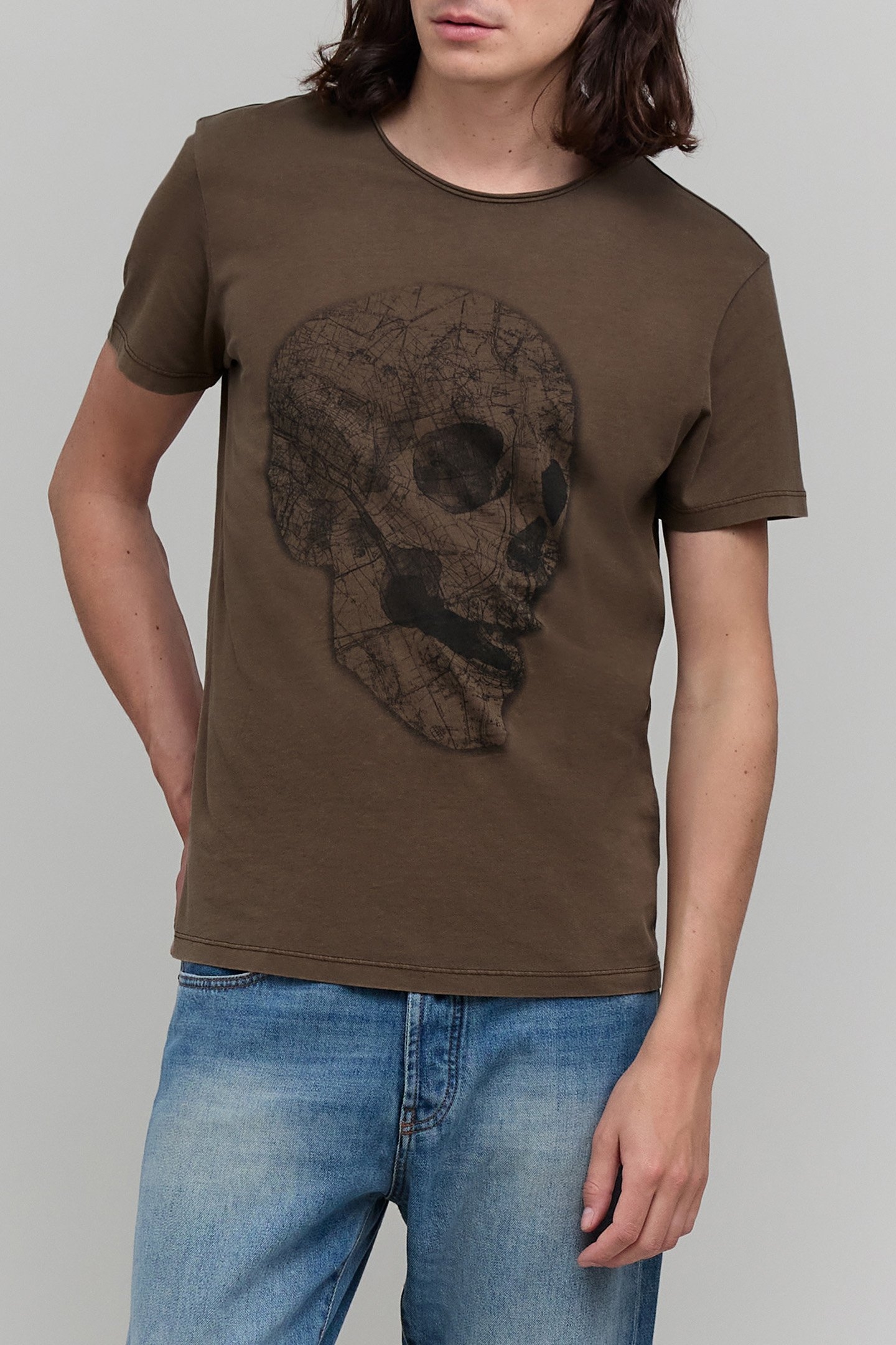 T-SHIRT LAUREL ORGANIC COTTON SKULL-CARD MEN 5