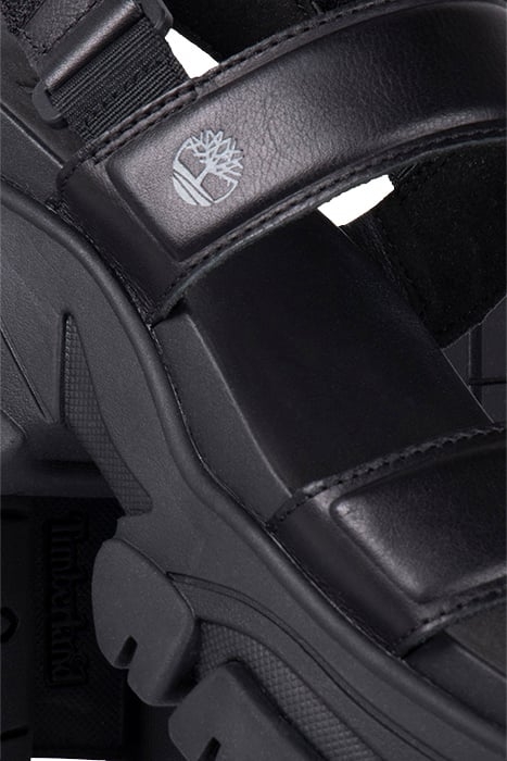 ADLEY WAY SANDAL BACKSTRAP SANDAL JET BLACK 4