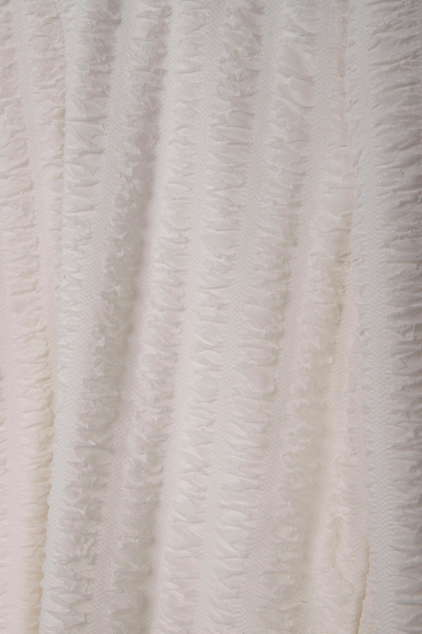 TOP STRUCTURE HIGH NECK OFF WHITE 4