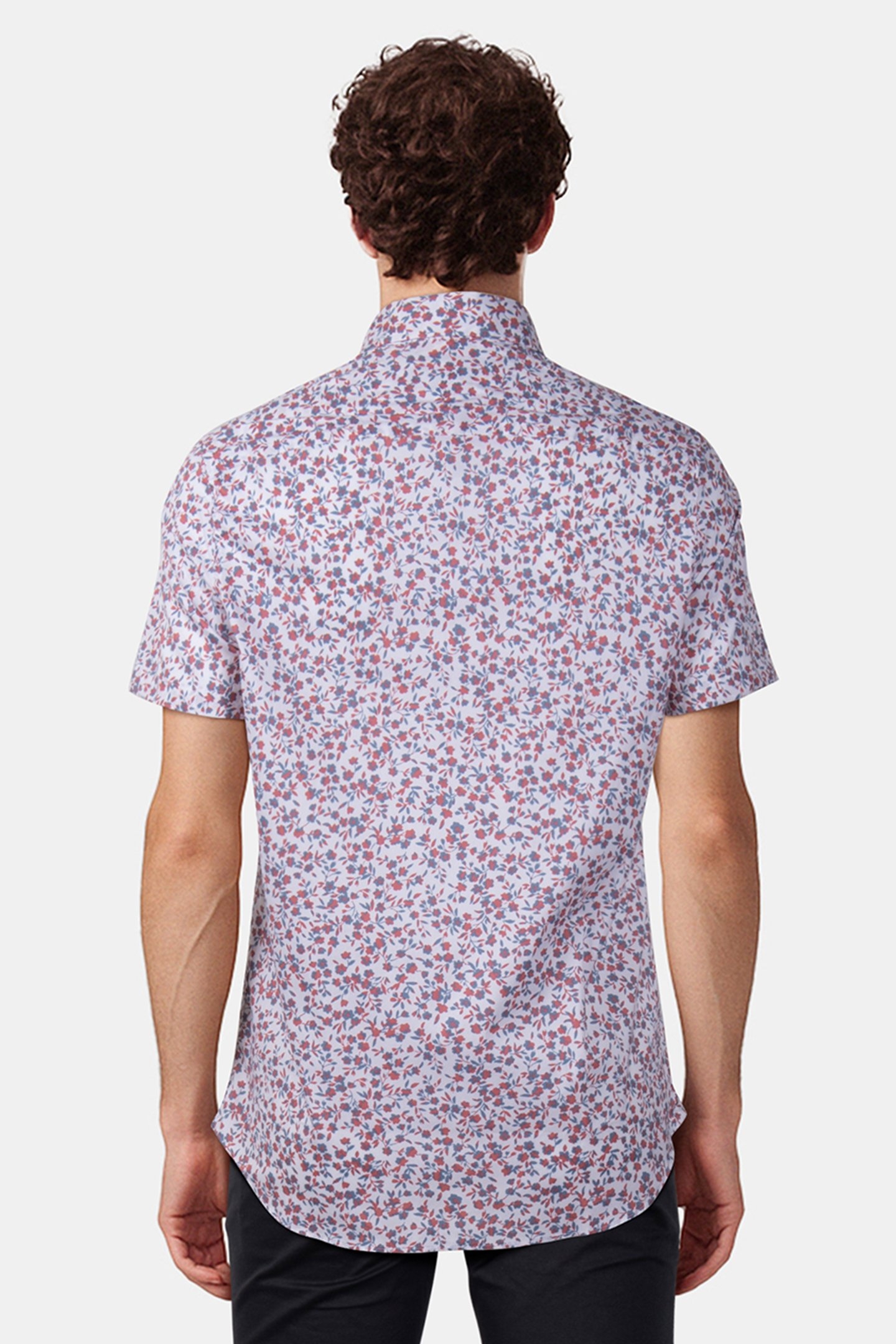 SS GRDN FLR COT NYL SHIRT WHITE 2