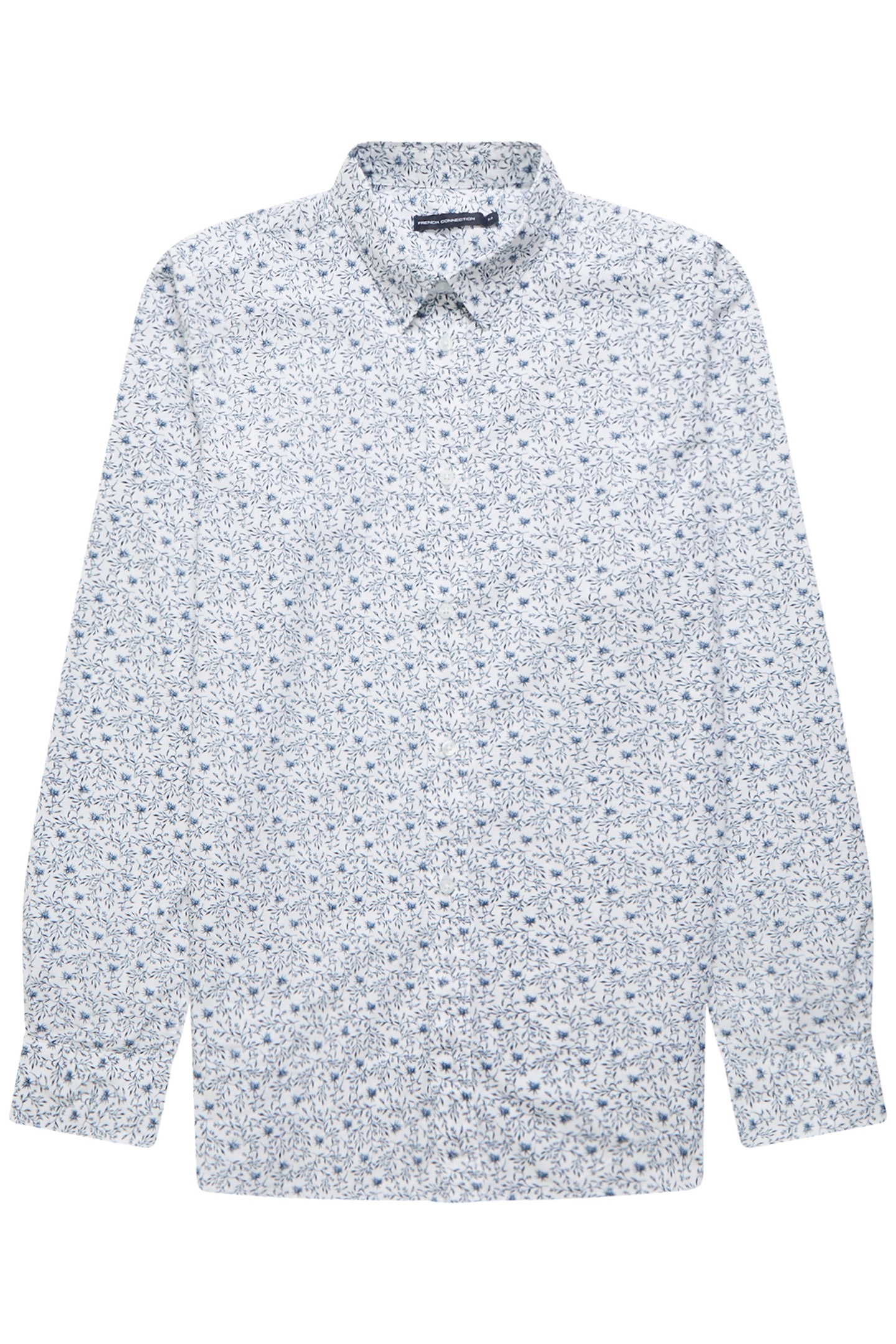 FLORAL LS BLUE LEAF FLORAL 4