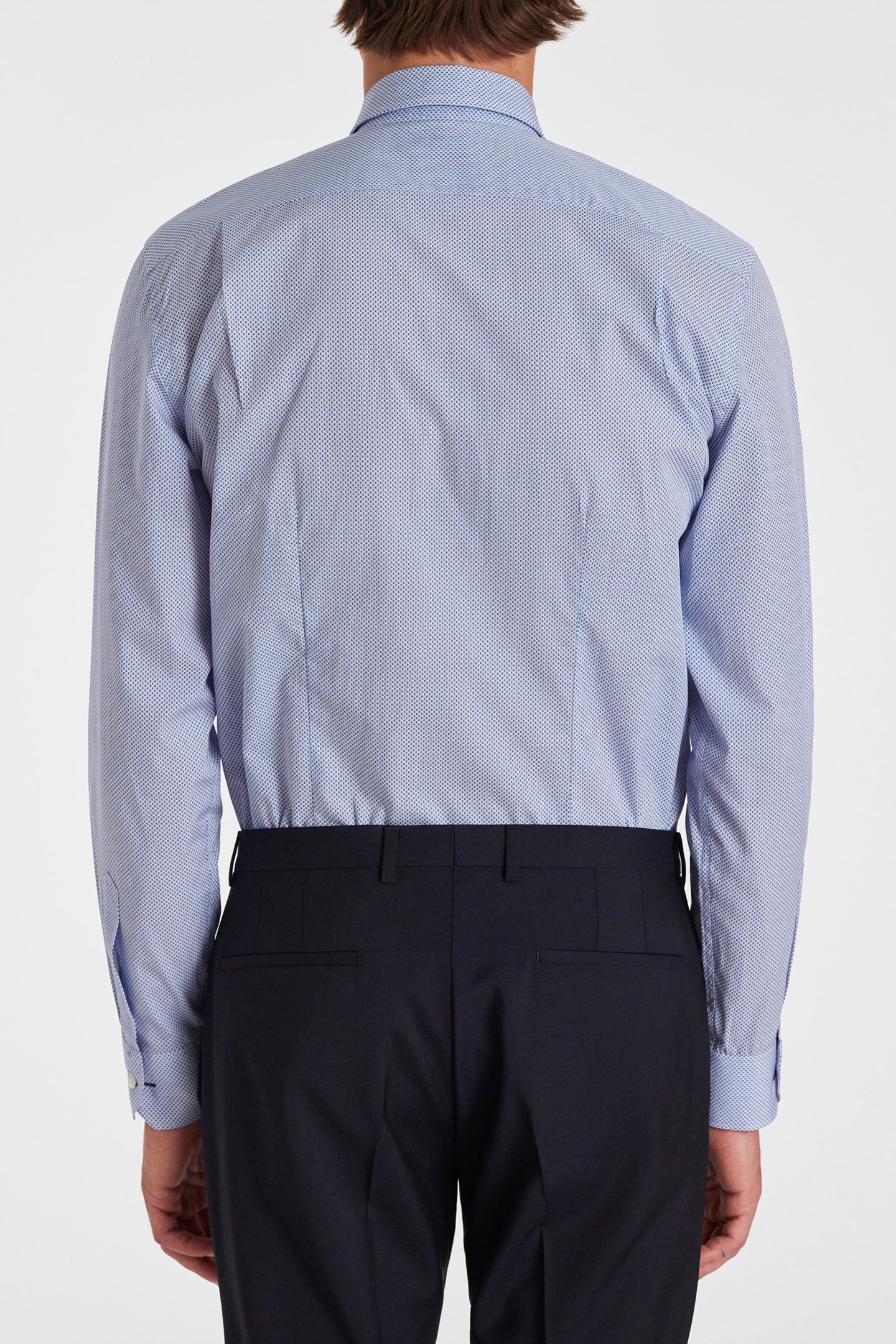 S/C TAILORED FIT SHIRT LIGHT BLUE 2